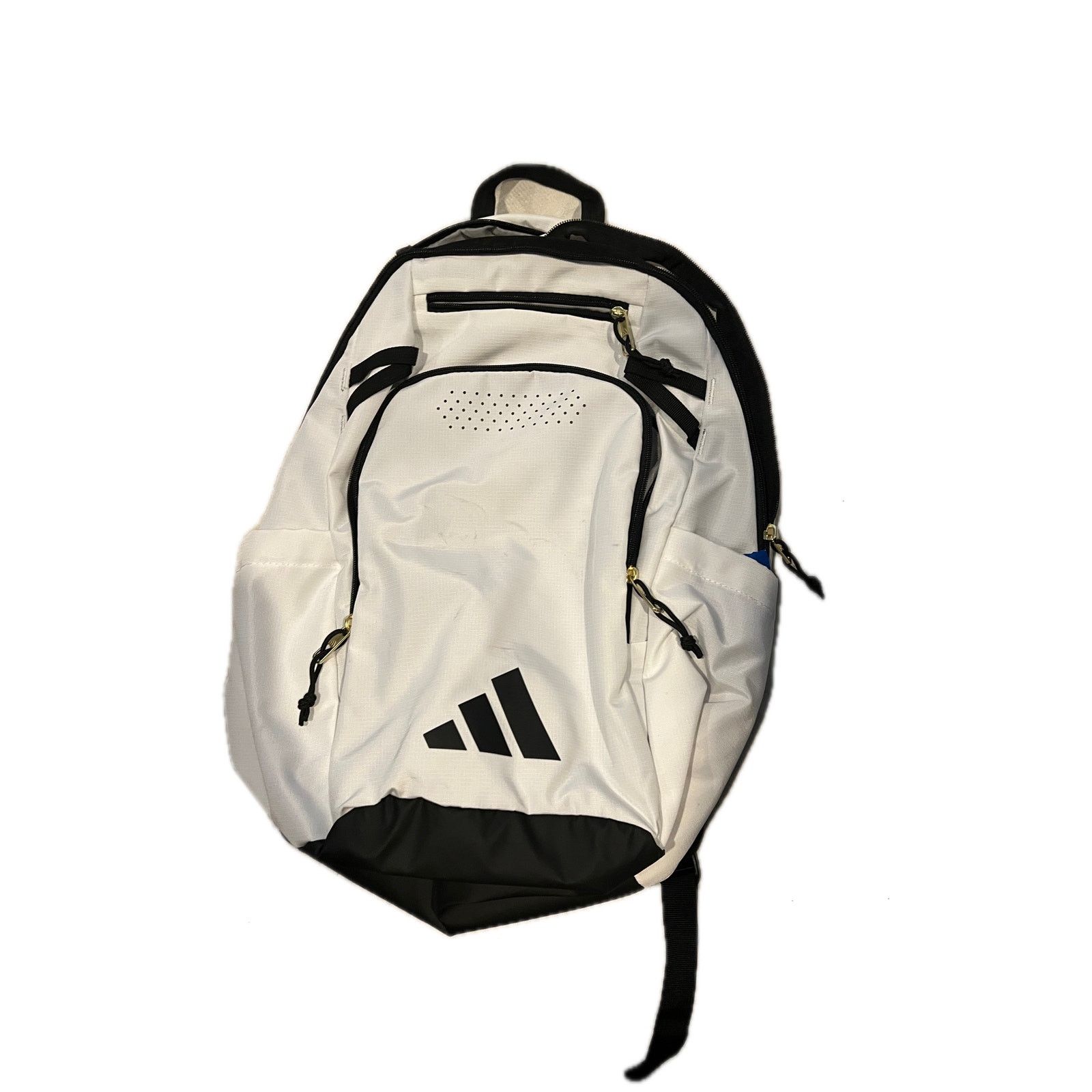 Adidas Adidas Defender 5 Backpack White Black Size ONE SIZE - 1 Thumbnail