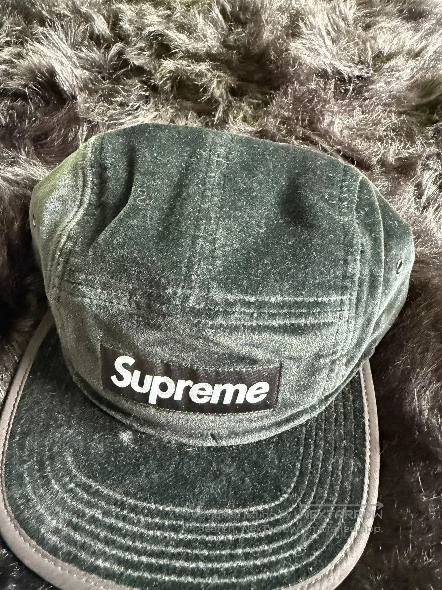 Supreme Supreme Camp Cap with Glitter Design. Size ONE SIZE - 6 Thumbnail