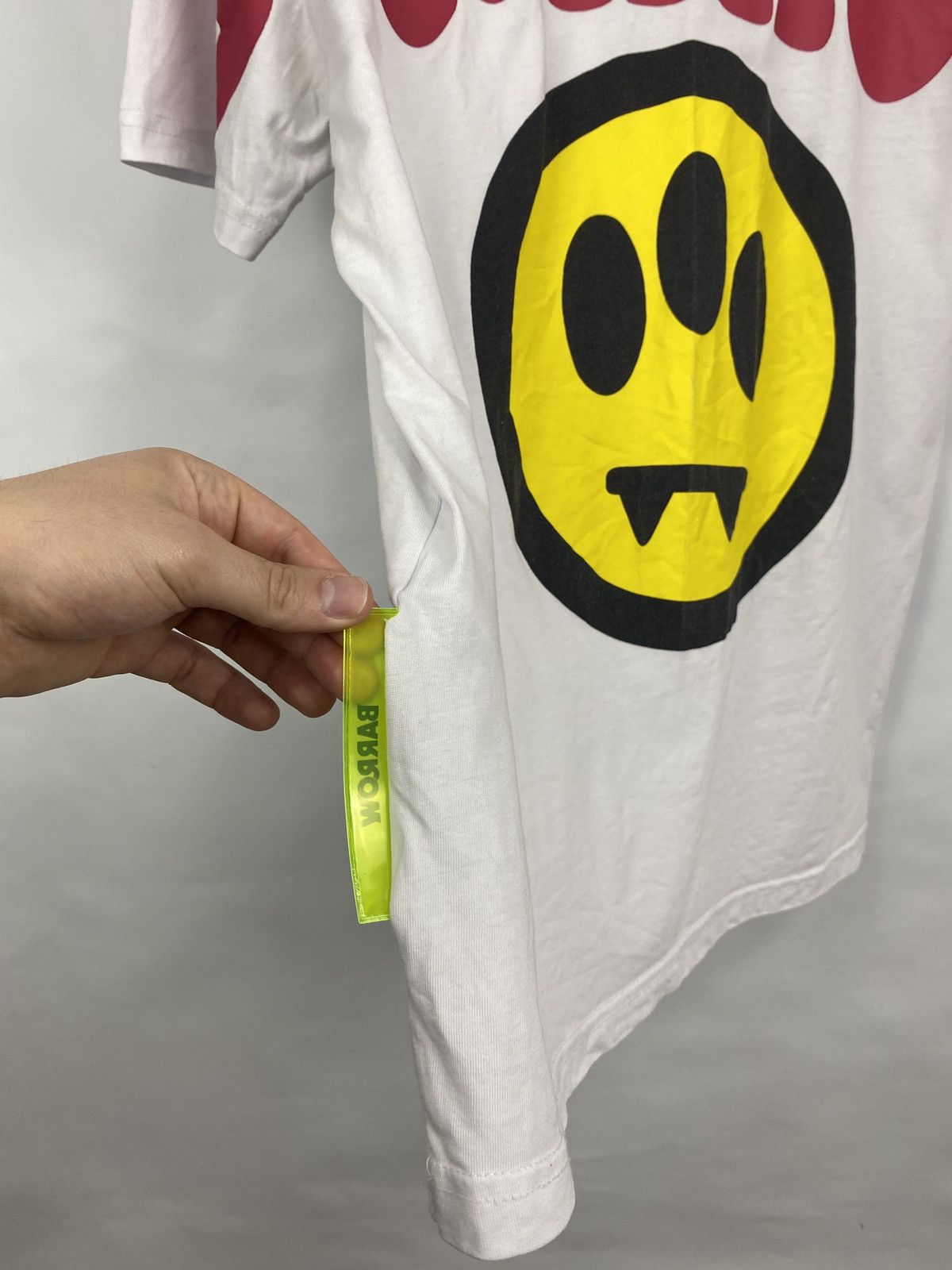 Barrow 🇺🇸 BARROW Smiley Logo T-Shirt Hype Rare Retro Y2K Size US M / EU 48-50 / 2 - 8 Thumbnail