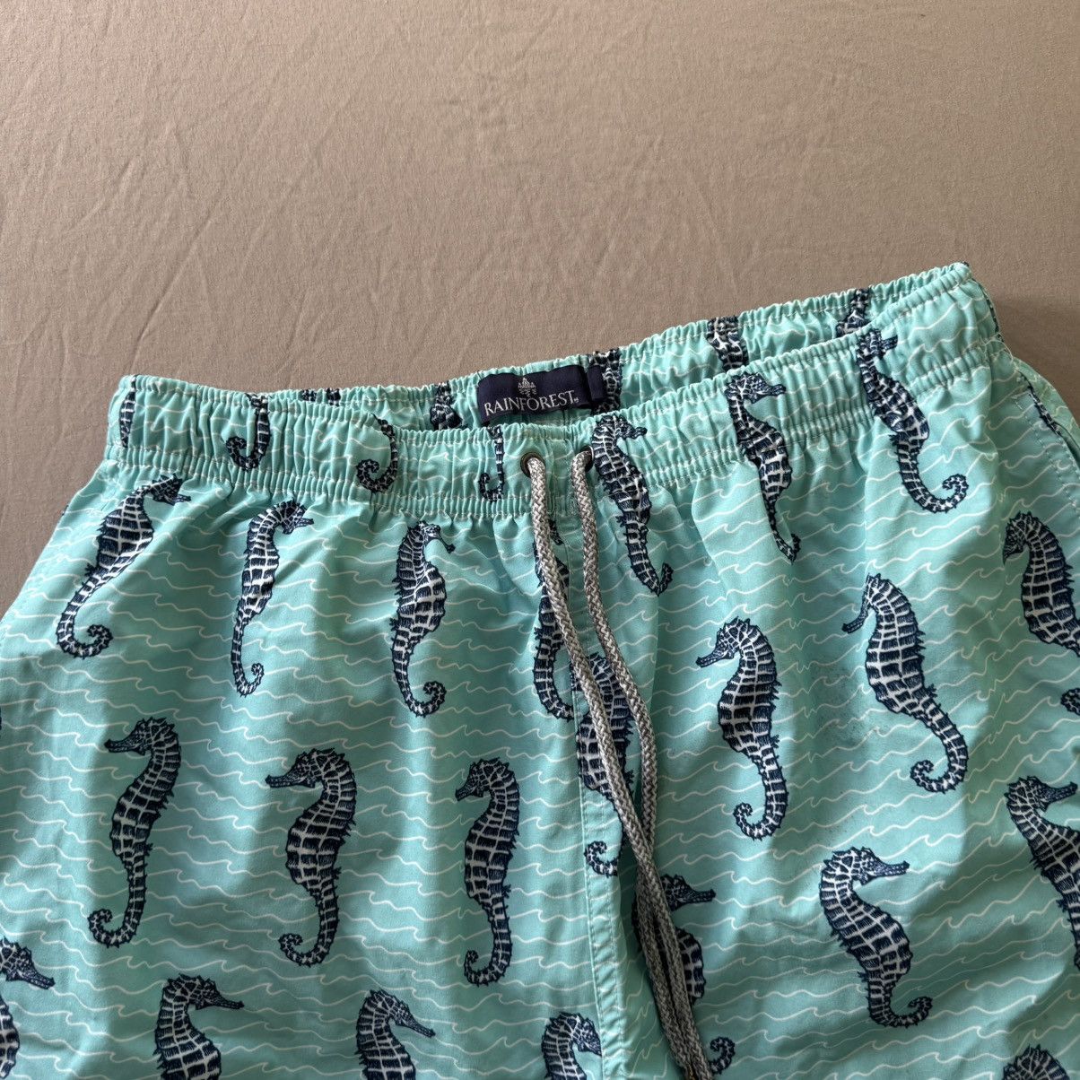 Rainforest × Vintage Rainforest “Curled Tails” Swim Trunks Size US 30 / EU 46 - 2 Thumbnail