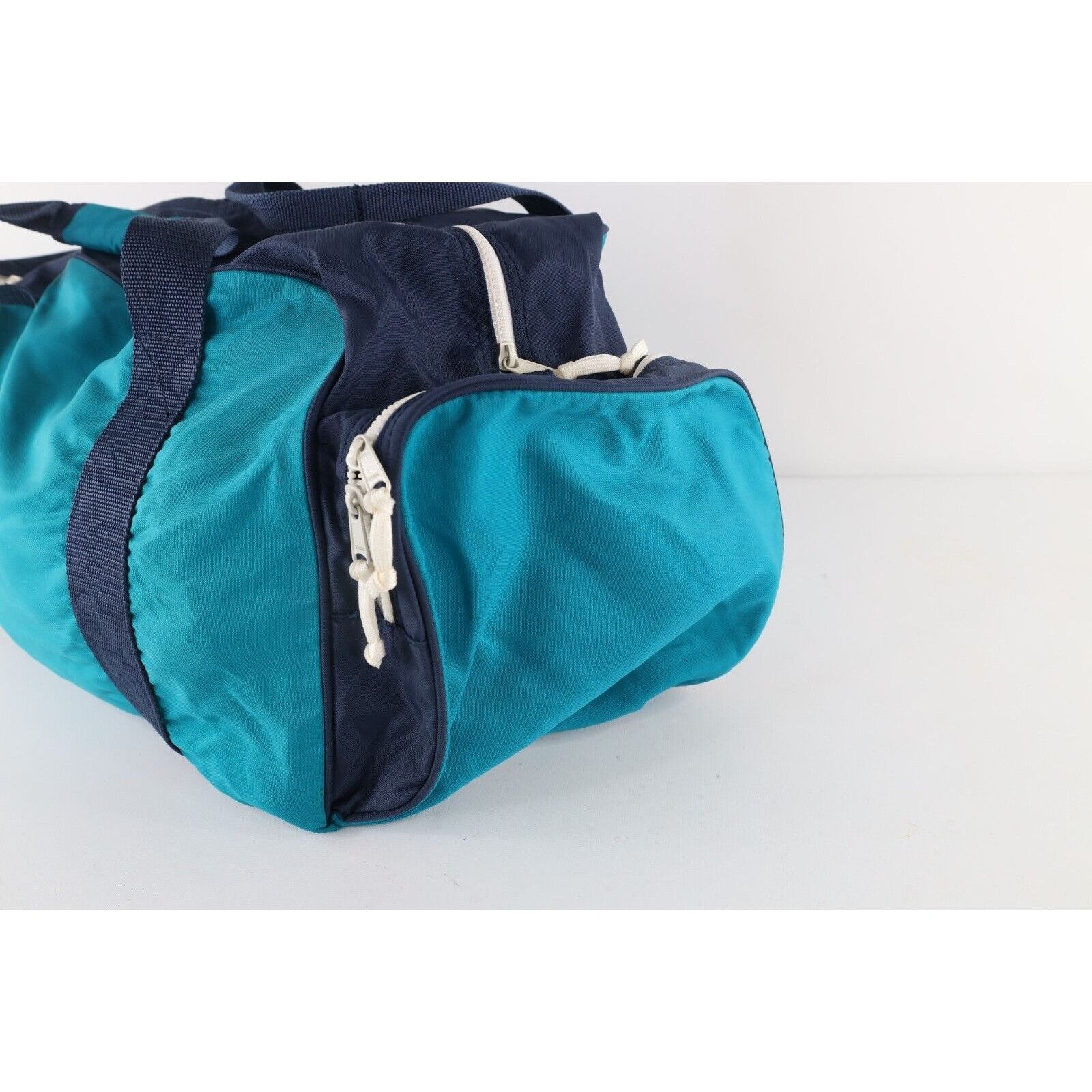 Eddie Bauer × Vintage Vintage 90s Eddie Bauer Distressed Large Handed Duffel Bag Size ONE SIZE - 5 Thumbnail