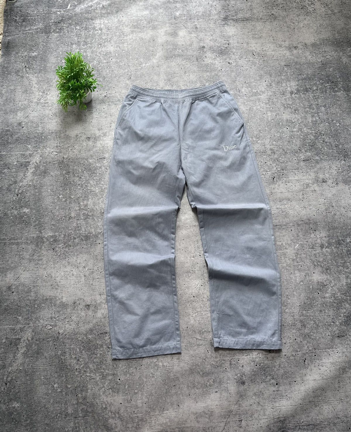Dime Dime Twill Casual Cropped Y2K Pants Size US 32 / EU 48 - 1 Thumbnail