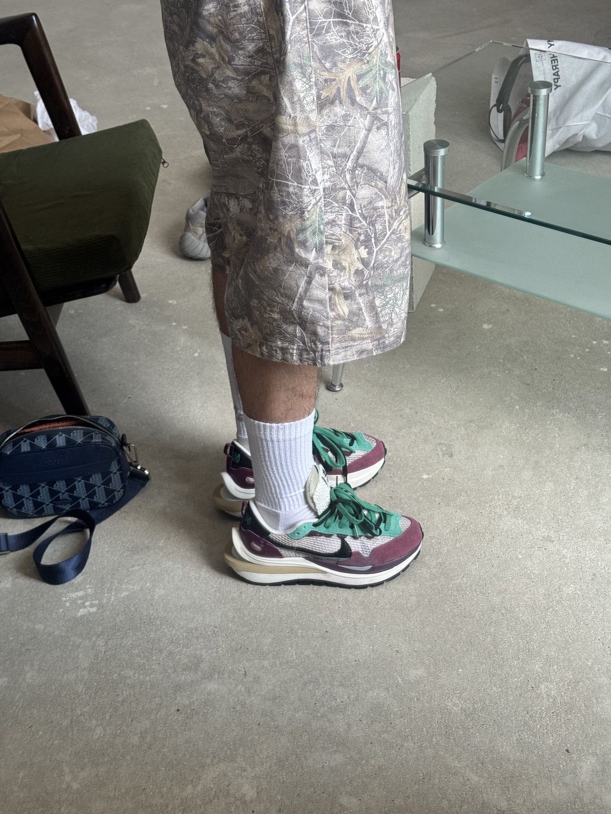 Nike × Sacai Nike x Sacai Vaporwaffle Sneakers Size US 7 / EU 40 - 14 Thumbnail