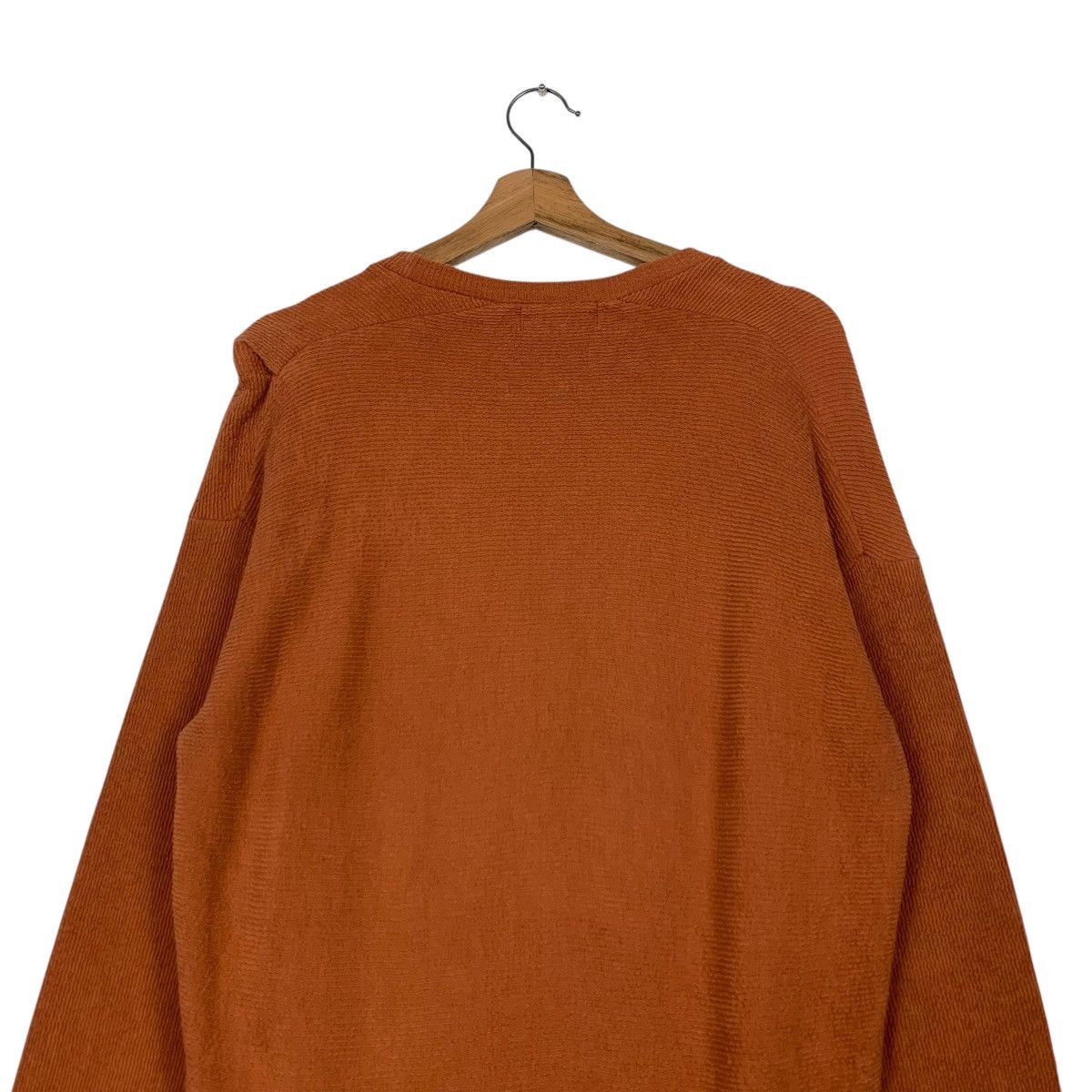 Japanese Brand AZUL by MOUSSY Asymmetrical Button Sweater #2245-C99 Size M / US 6-8 / IT 42-44 - 13 Thumbnail