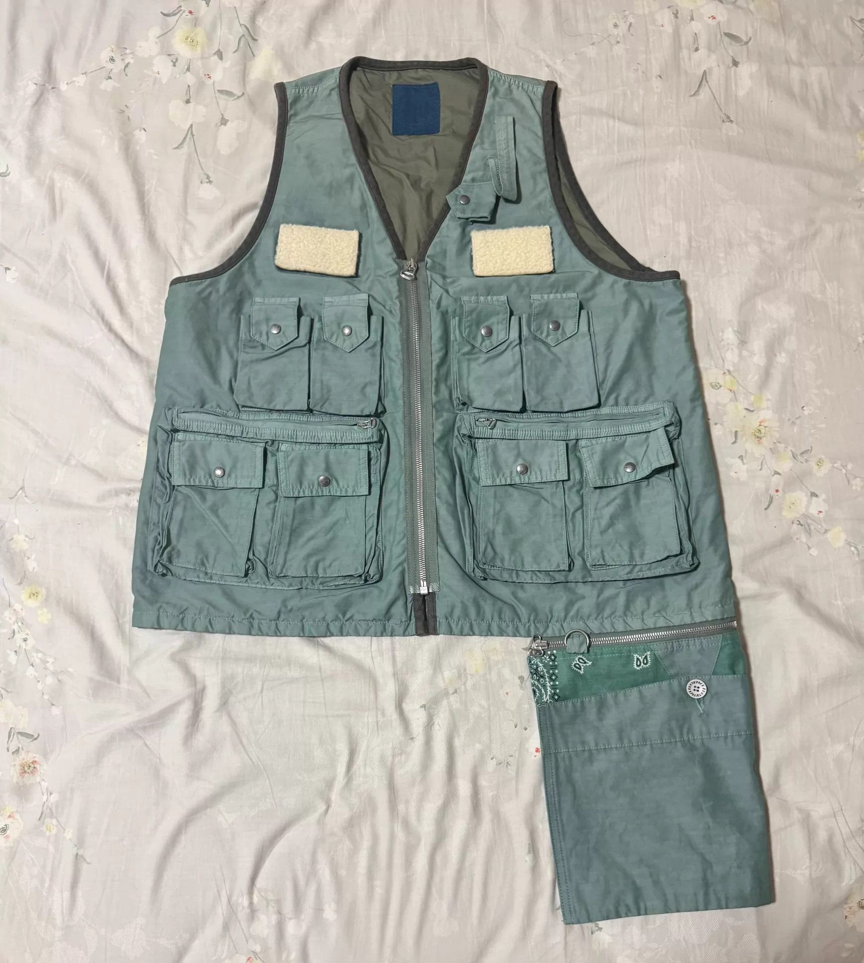 Visvim visvim 21ss ict pilar fisher vest lt.green L vintage Size US L / EU 52-54 / 3 - 1 Thumbnail