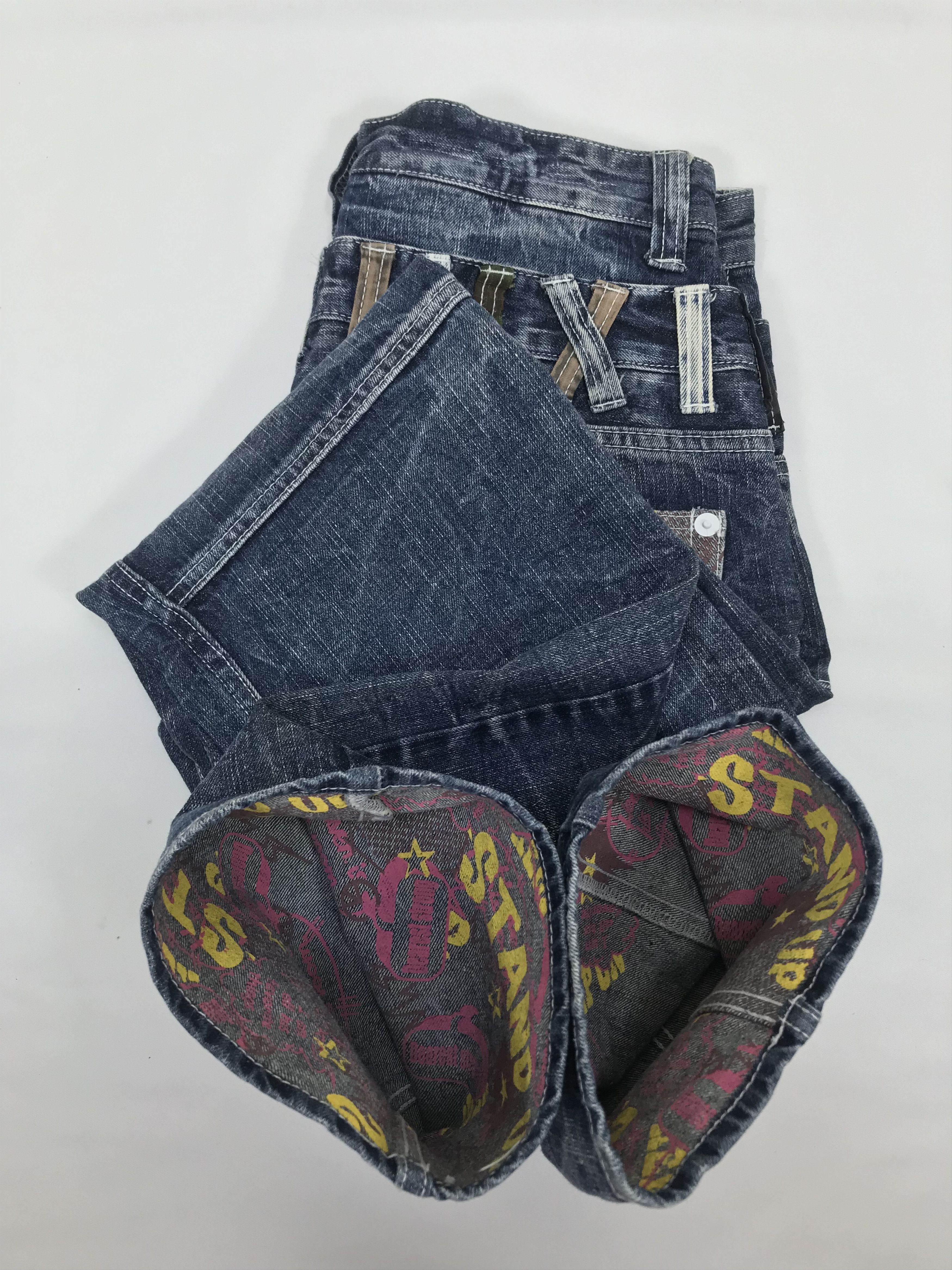 Japanese Brand Vintage Japanese Double Focus Double Waist Jeans Size US 31 - 15 Thumbnail