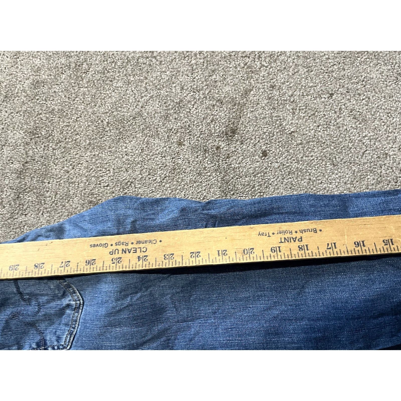 Vintage AG Adriano Goldschmied Stevie Jeans Slim Ankle Women's 25R Blue Denim Size 42" / US 20 - 7 Thumbnail