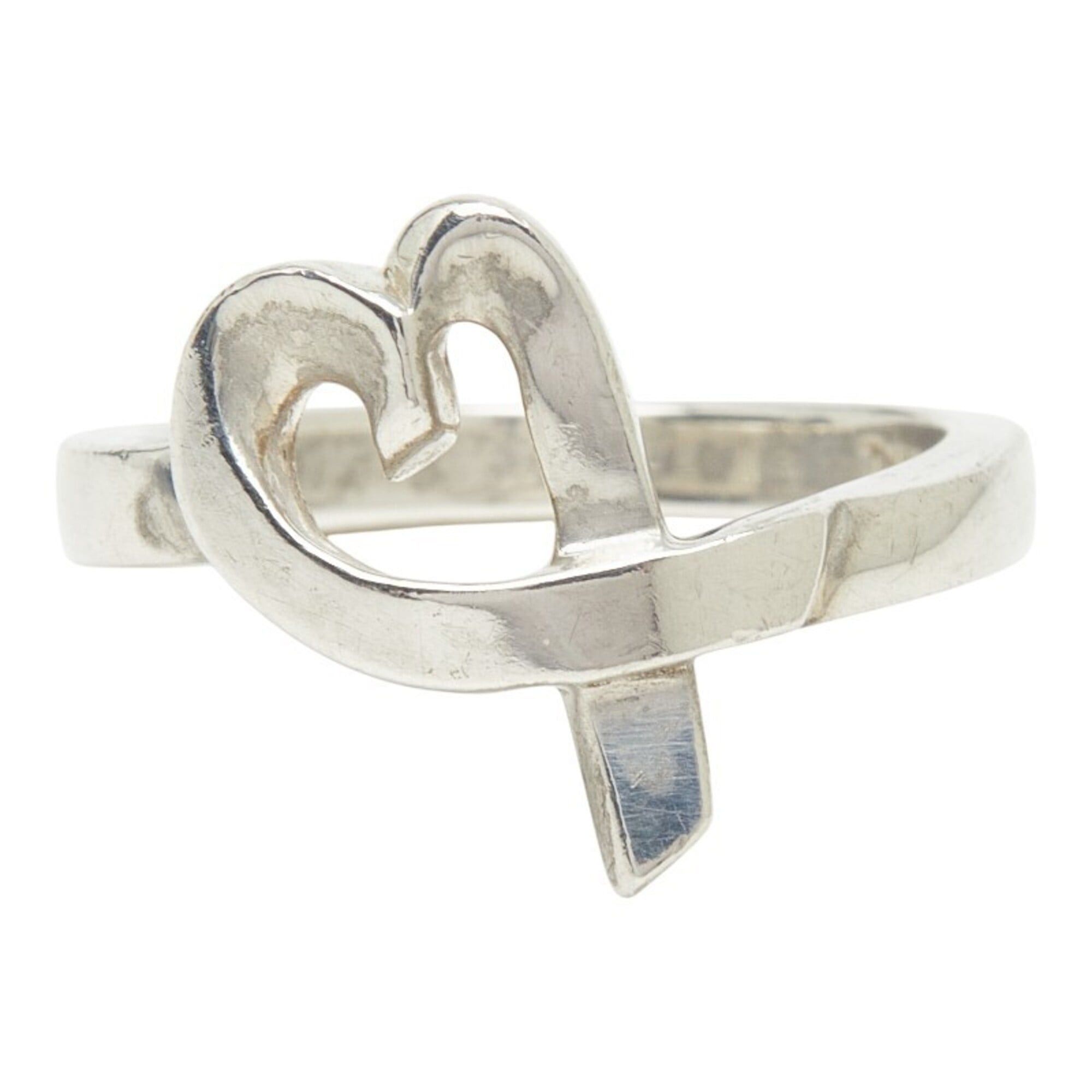 Tiffany & Co. Tiffany & Co. Loving Heart Ring, Sterling Silver (SV925), Women's Ring. Size ONE SIZE - 1 Thumbnail