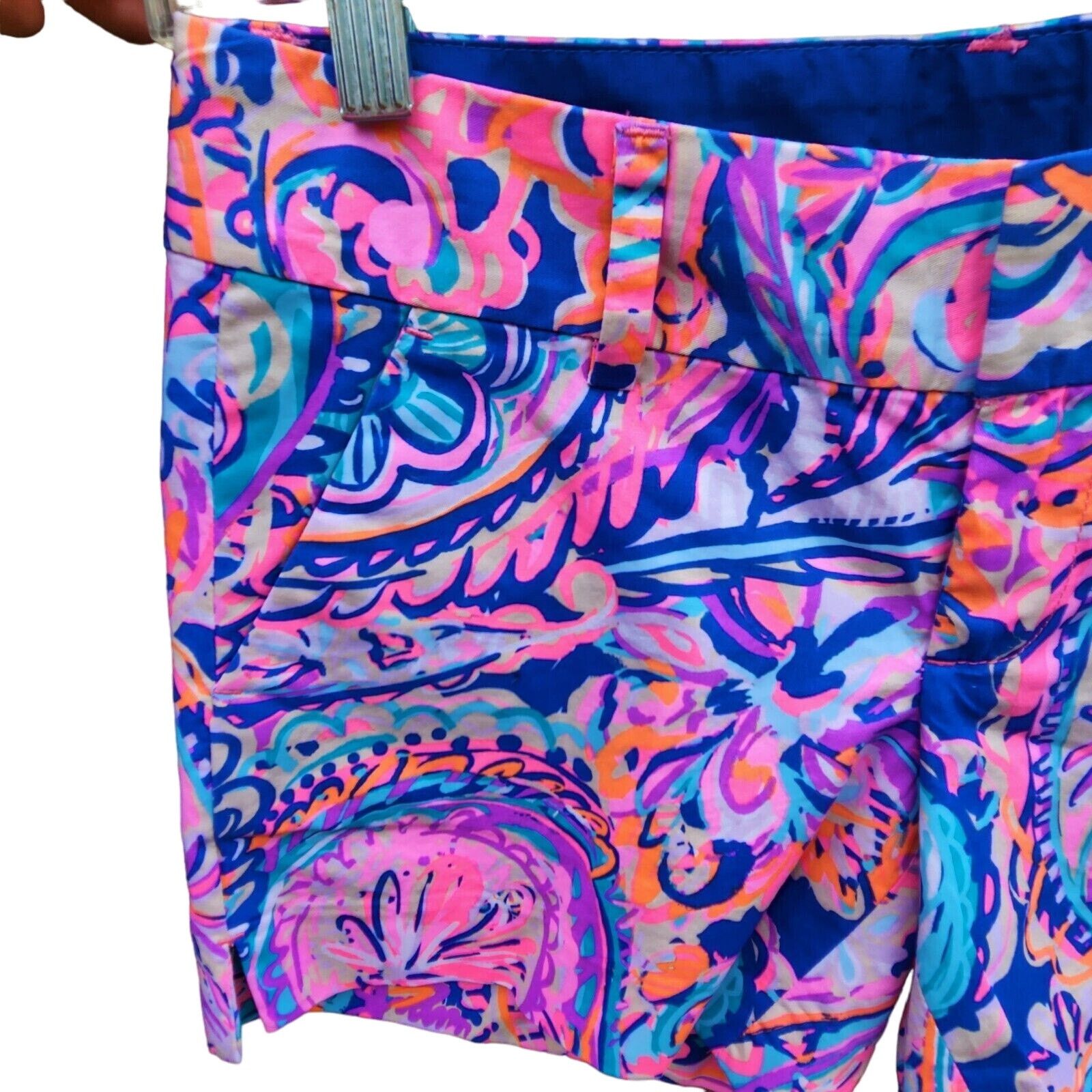 Lilly Pulitzer Lilly Pulitzer Shorts, Size 00, The Callan Shorts Size 24" / US 00 / IT 34 - 3 Thumbnail