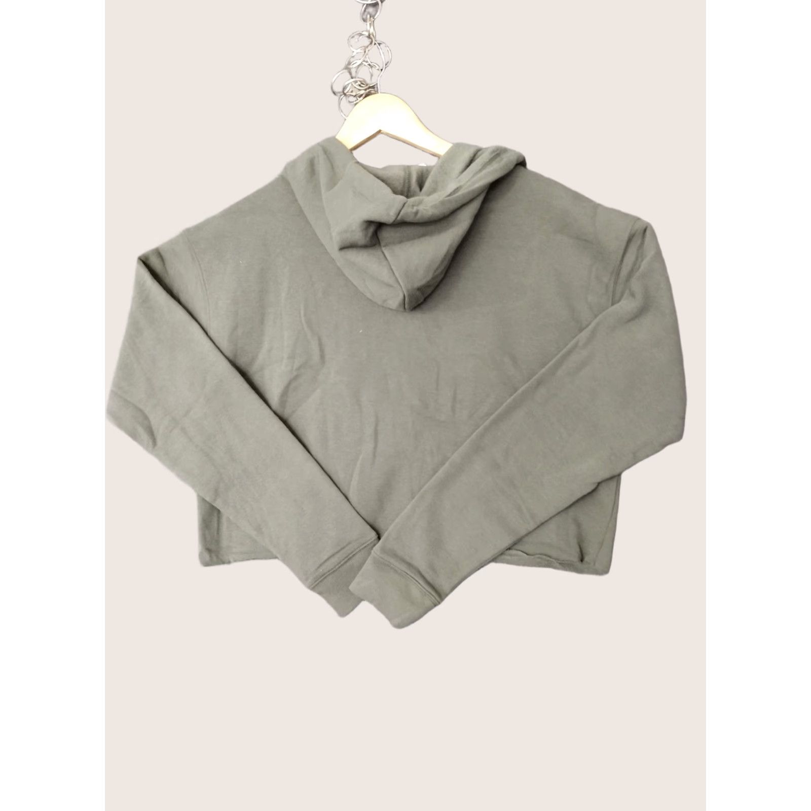 Vintage VINTAGE Wild Fable Crop Hoodie Women's Shirt Adult S Olive Green 331-11-2052 Size S / US 4 / IT 40 - 1 Thumbnail
