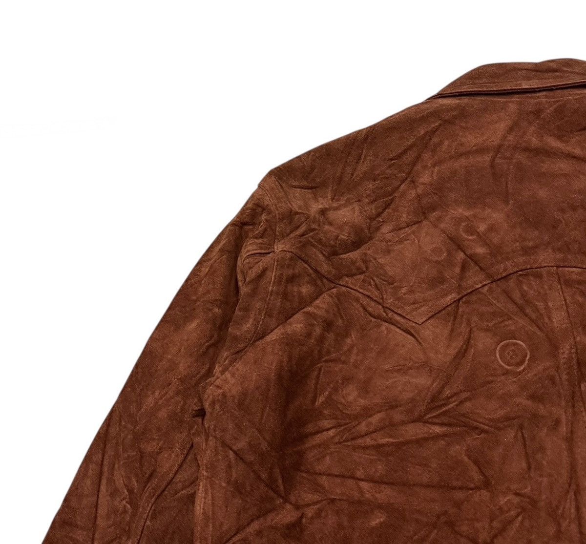 Leather Vintage Windarmor Nichiwa Western Suede Leather Jacket Size US S / EU 44-46 / 1 - 14 Thumbnail