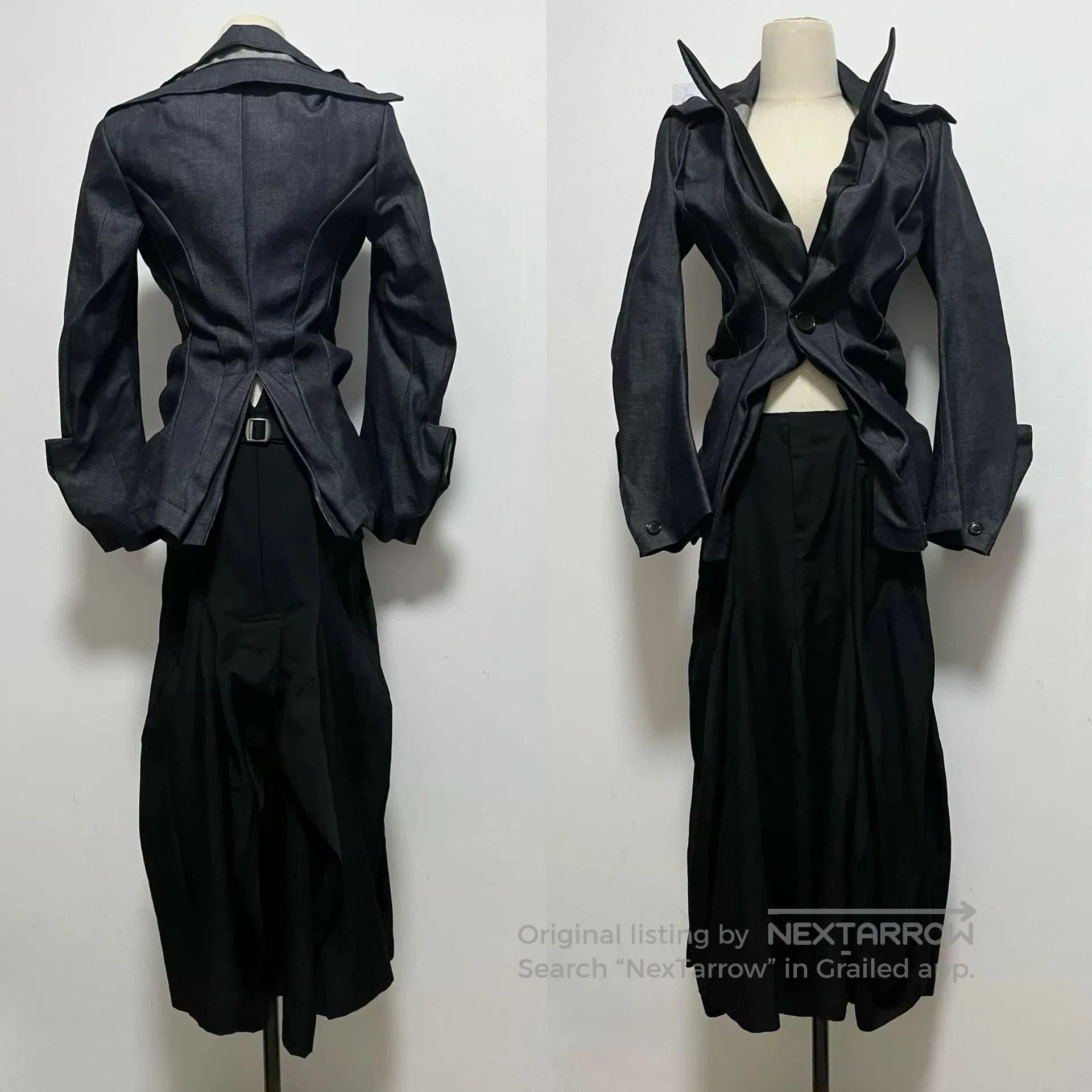 Junya Watanabe Junya Watanabe 2007 SS Structured Coat. Size S / US 4 / IT 40 - 6 Thumbnail