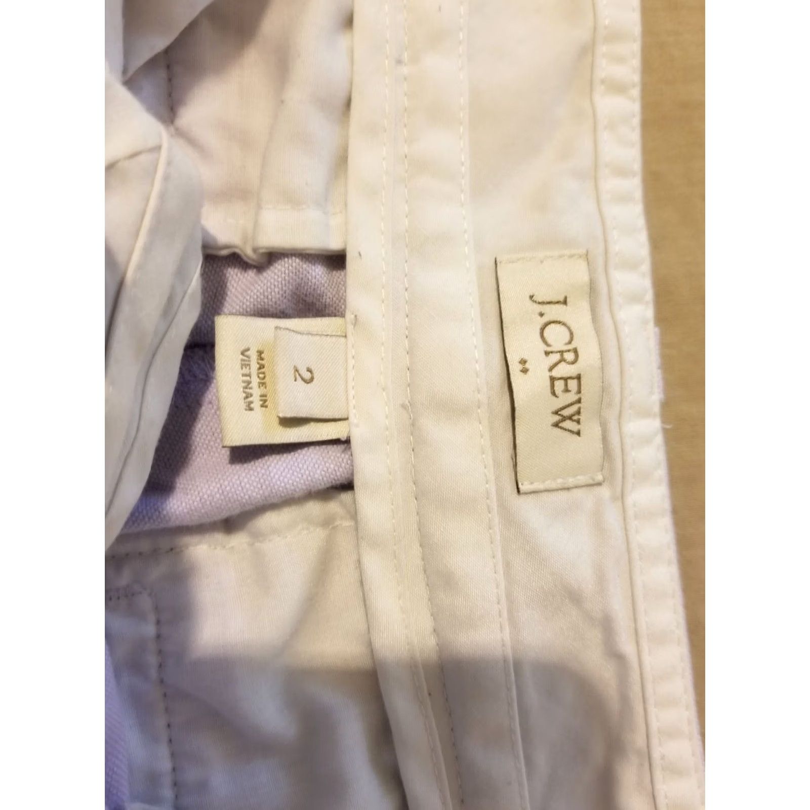 J.Crew J. Crew Shorts Womens Size 2 Purple Cotton Chino Stretch Size 26" / US 2 / IT 38 - 3 Thumbnail