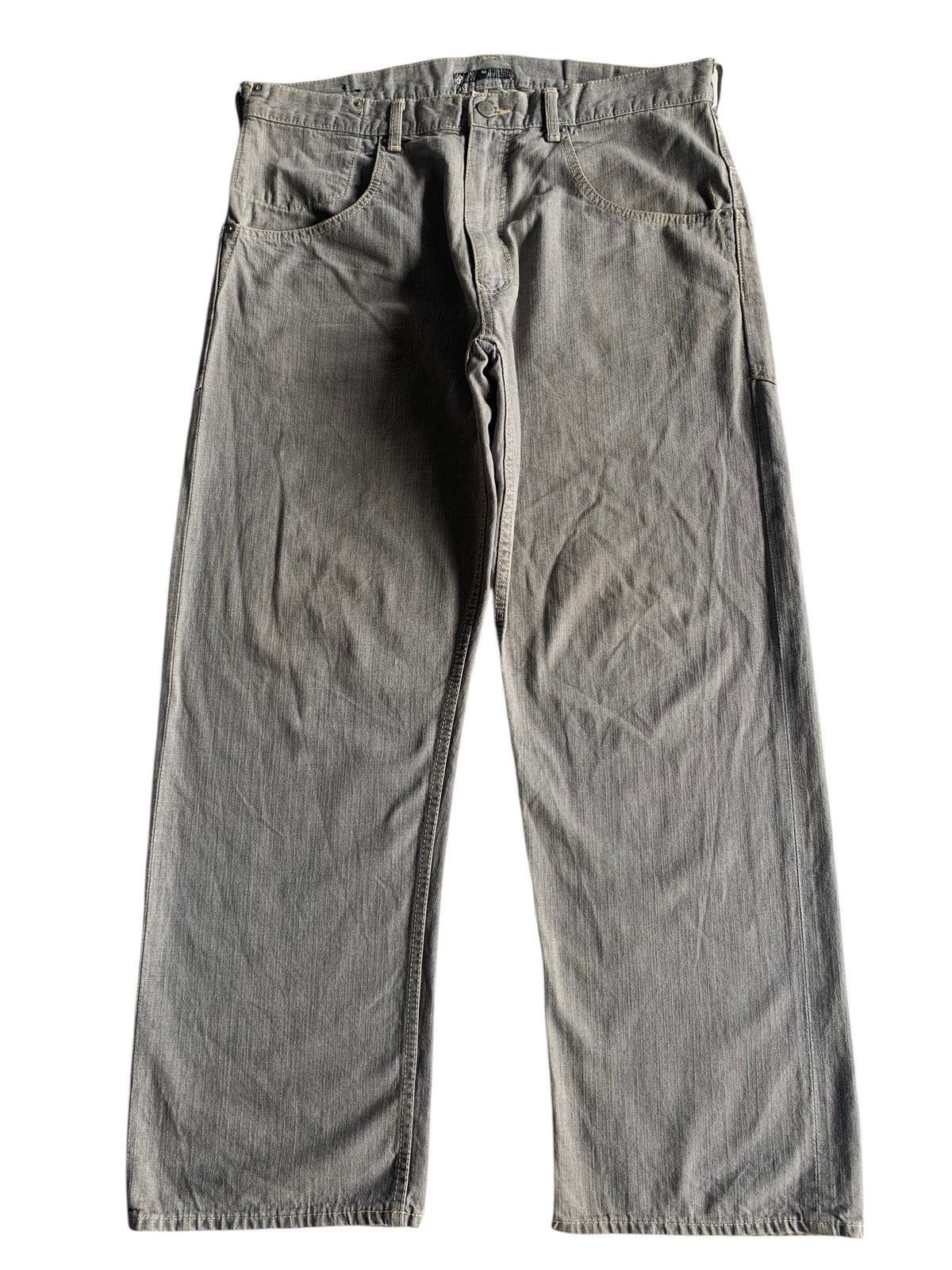 BAL BAL DENIM BUCKLE BACK SELVEDGE JAPANESE STREETWEAR DENIM Size US 34 / EU 50 - 2 Thumbnail