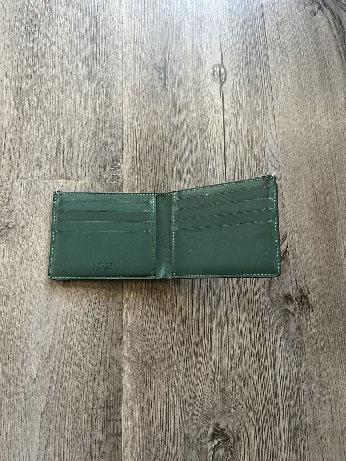 Goyard Goyard "Green Victoire" Bifold Wallet Size ONE SIZE - 4 Thumbnail