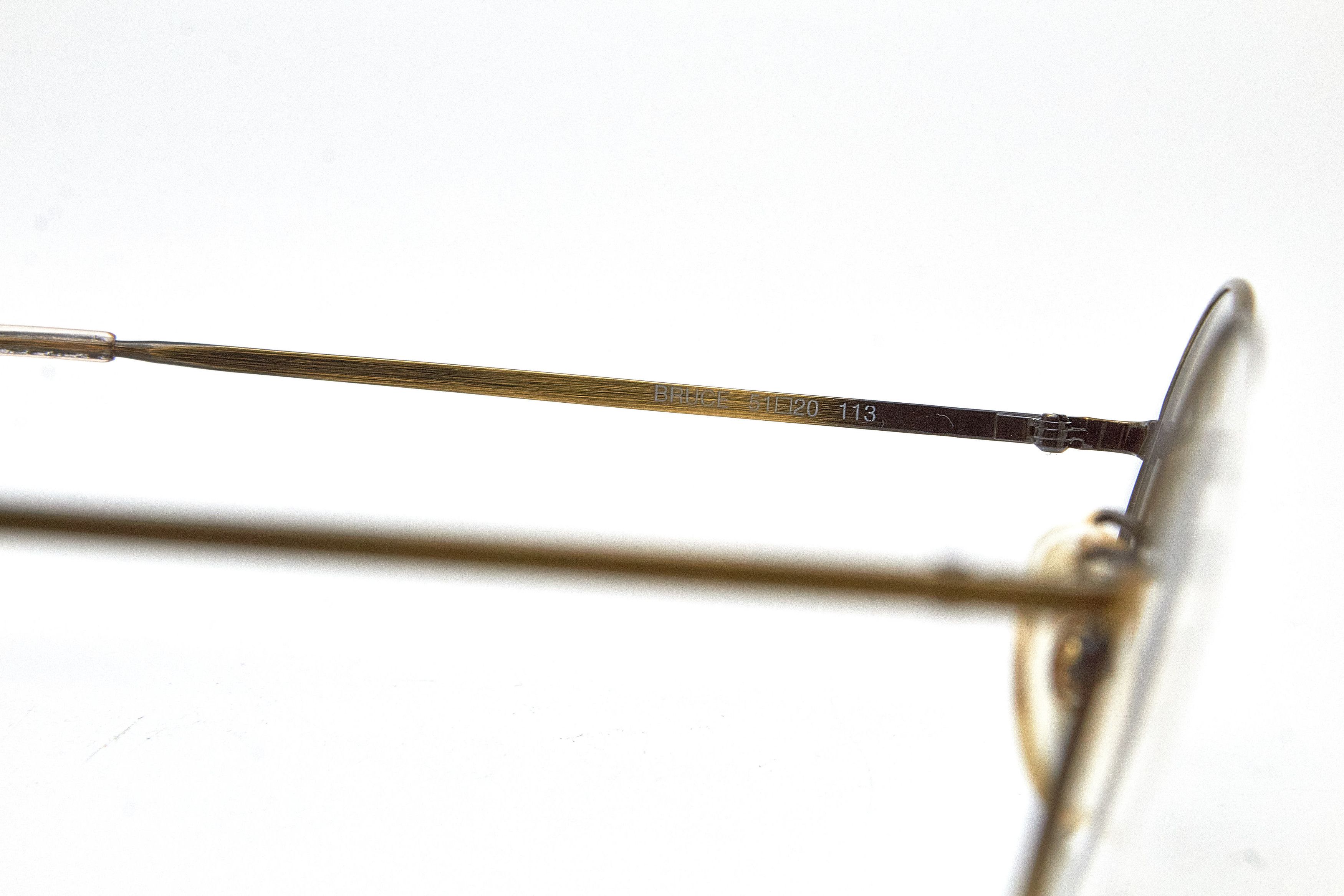 Vintage Nouvelle Vague Brushed Gold Round Archivex Specs, Quiet Lux Size ONE SIZE - 7 Thumbnail