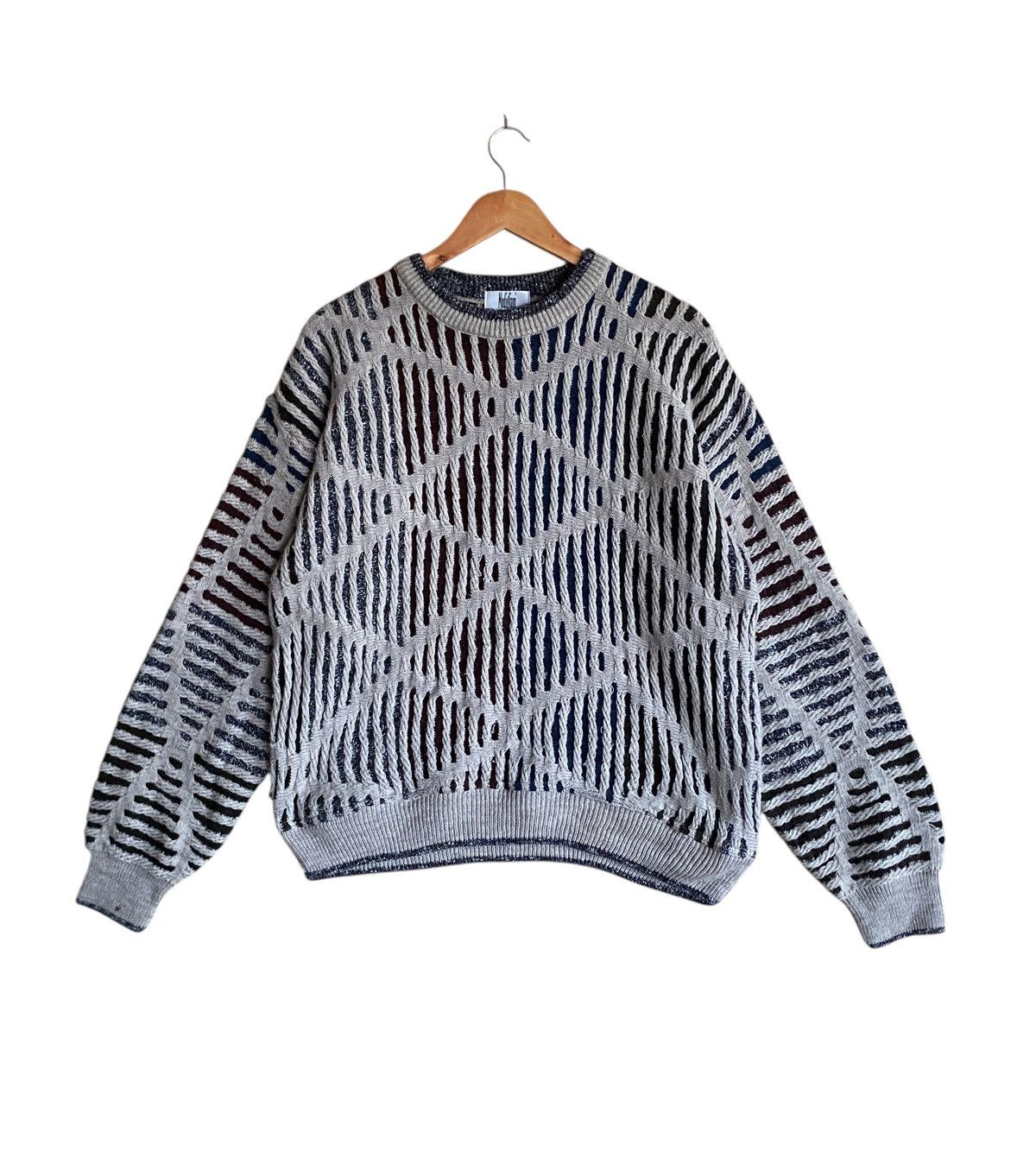Japanese Brand Vintage Brand Modigilani Knitwear 1990s Size US M / EU 48-50 / 2 - 1 Thumbnail