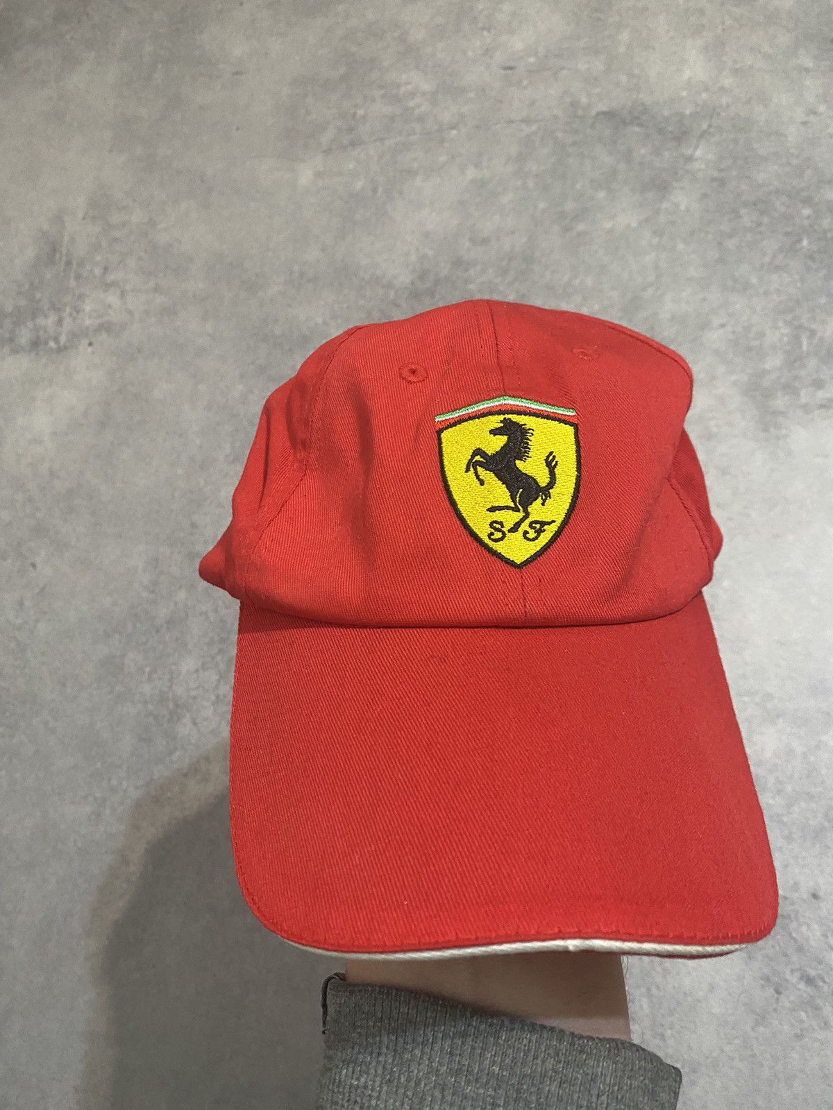 Ferrari × Formula 1 × Vintage Vintage Ferrari F1 Red Cap Hat Size ONE SIZE - 1 Thumbnail