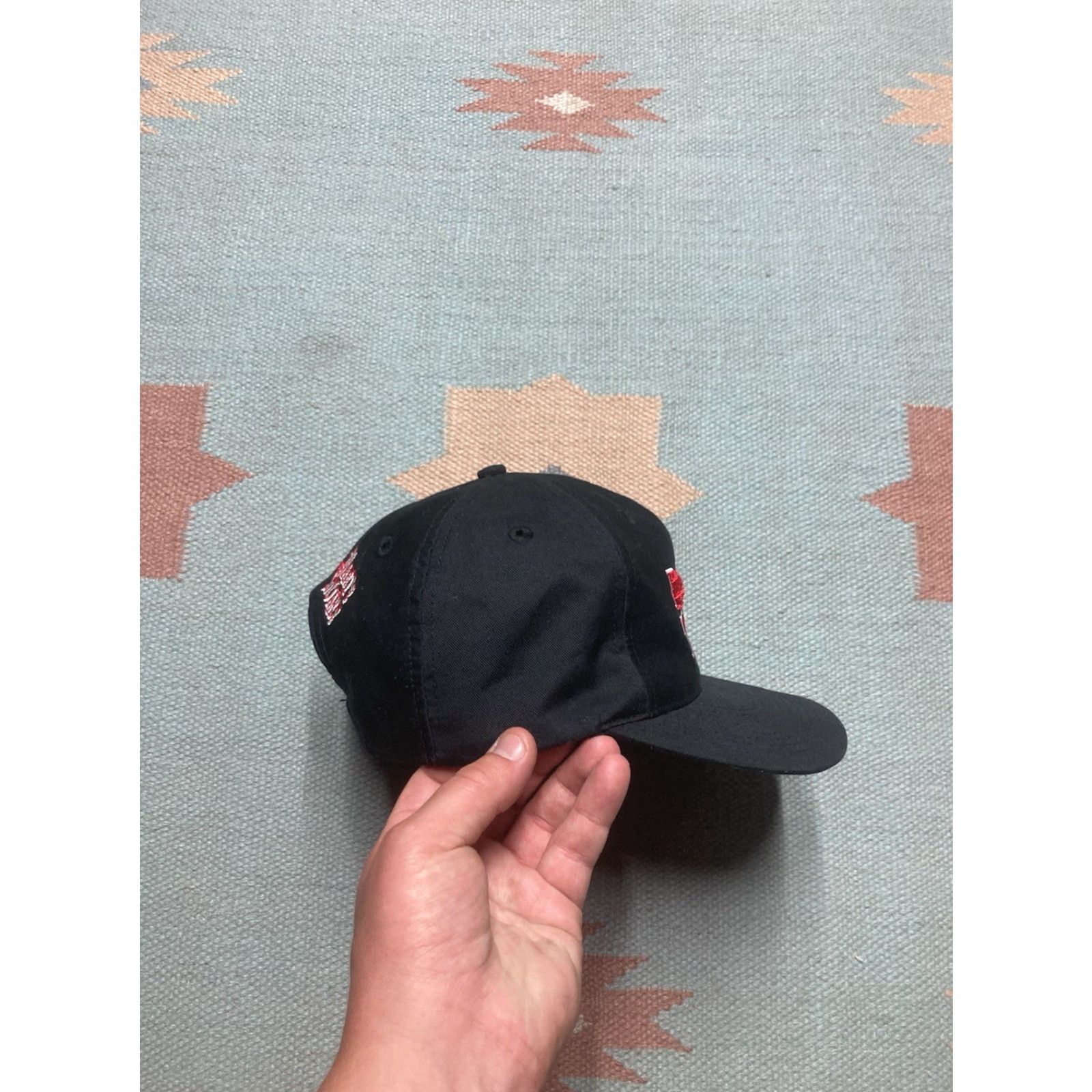 Doublet VINTAGE SnapBack Hat Cap Double Trouble Travis Tritt Marty Stuart Country Music Men Adjustable Black Snapback Hats Mens Size ONE SIZE - 8 Thumbnail