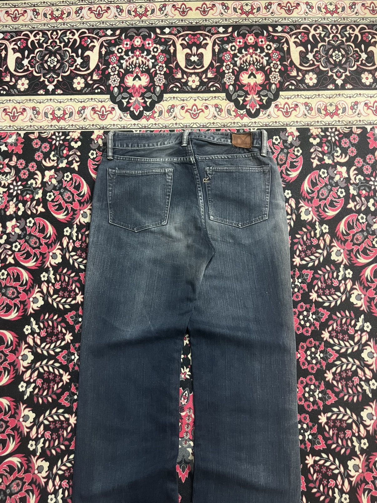 45rpm Vintage Japanese Brand 45RPM Dark Sand Washed Straight Jeans Size US 28 / EU 44 - 6 Thumbnail