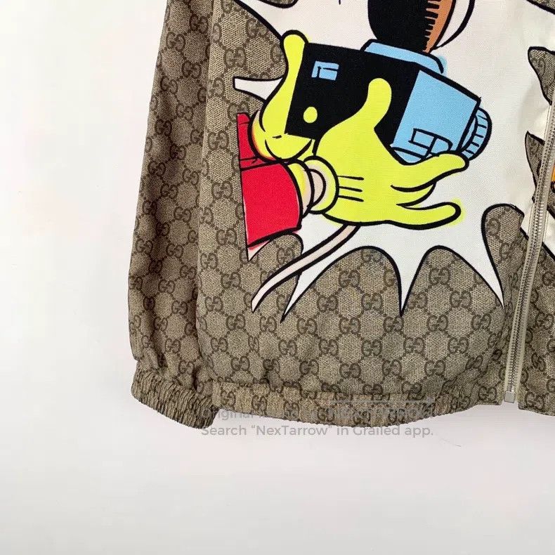 Gucci Gucci Brown logo jacquard full print Donald Duck print sta Size US S / EU 44-46 / 1 - 5 Thumbnail