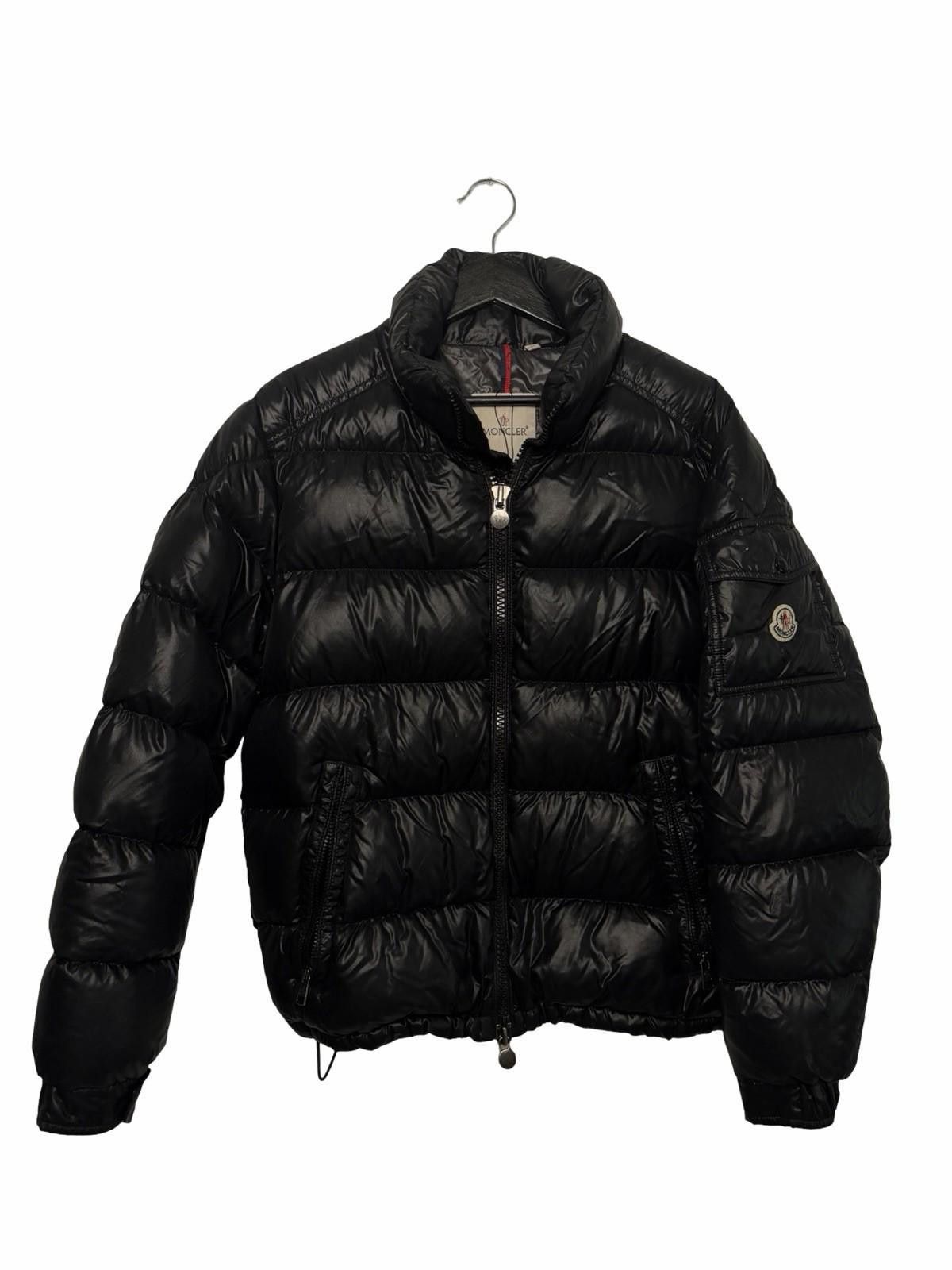 Moncler Black Down Puffer Jacket Men's Size 2 Authentic