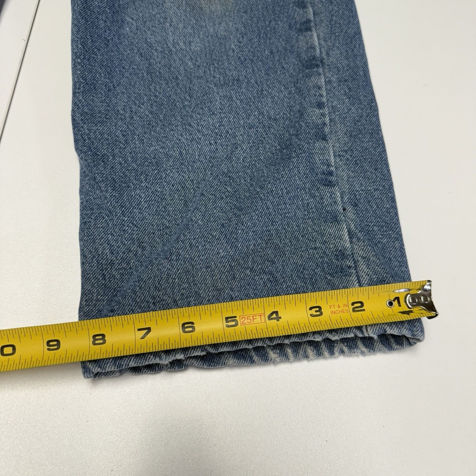 L.L. Bean LL Bean Flannel Lined Jeans Mens Size 35 (31x25) Blue Comfor Size US 35 - 14 Thumbnail