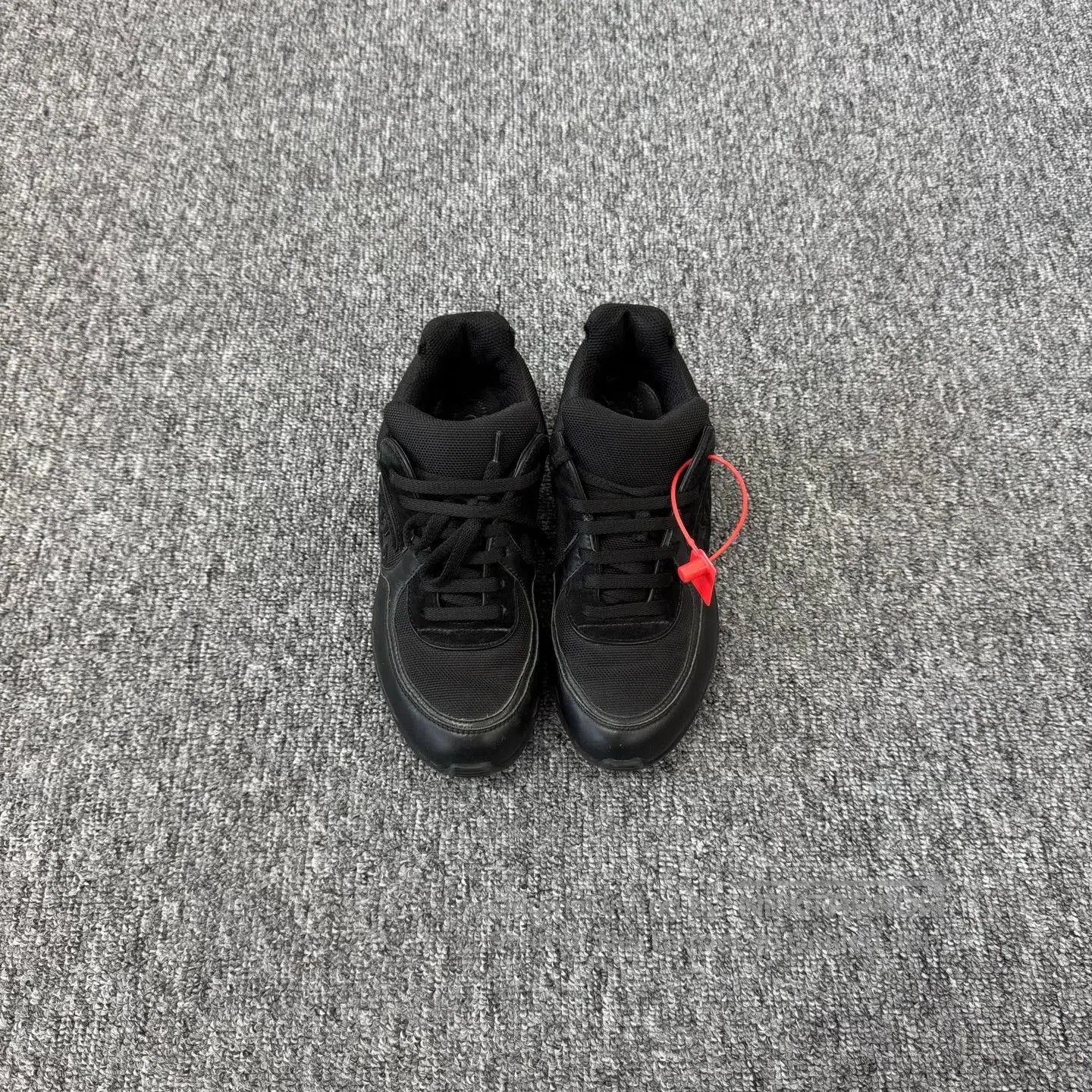 Chanel Chanel Black Knight Double C sneakers| Size US 6 / IT 36 - 3 Thumbnail