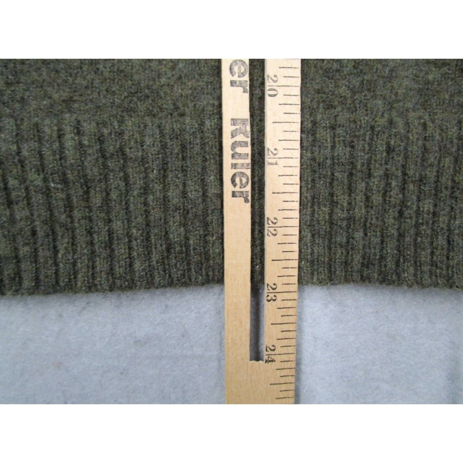 J.Crew VINTAGE J.CREW Men's Sweater Pullover 1/4 Zip Wool Green Argyle Classic Casual Winter Medium Size US L / EU 52-54 / 3 - 6 Thumbnail