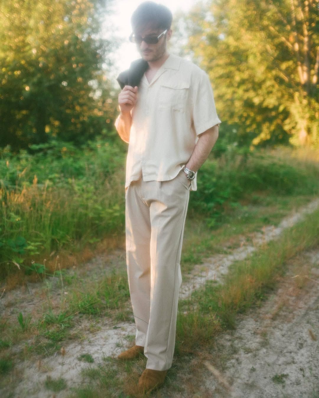 Other Rien Nouveau beige wide trousers Size US 28 / EU 44 - 6 Thumbnail