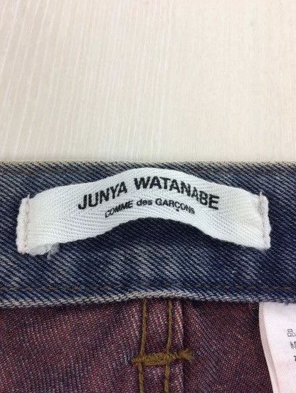 Junya Watanabe 2001 Dyed Distress Detailing Denim Jeans Excellent Condition Size US 29 - 3 Thumbnail