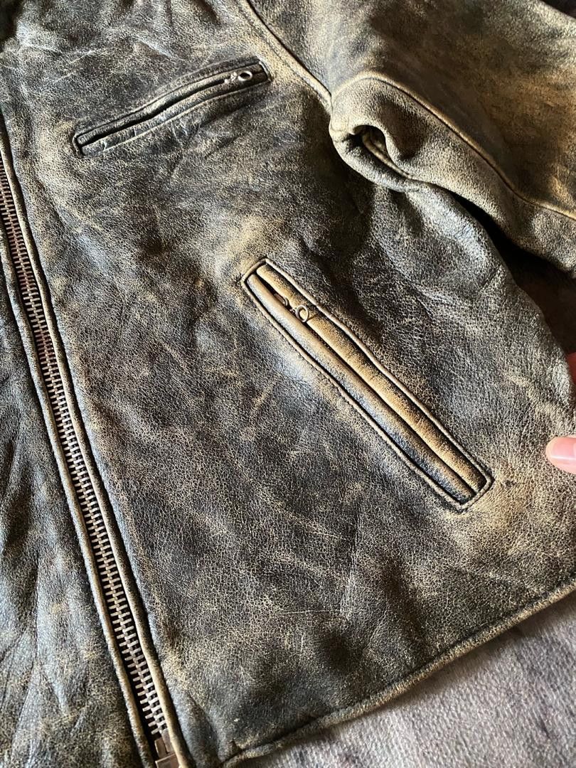 Japanese Brand 🔥 Rare Design 🔥 Ulcolow Leather Jacket Size US S / EU 44-46 / 1 - 6 Thumbnail