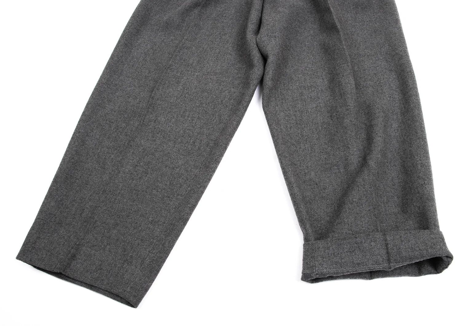Yohji Yamamoto Yohji Yamamoto Felt Wool Tapered Pants Size US 36 / EU 52 - 9 Thumbnail