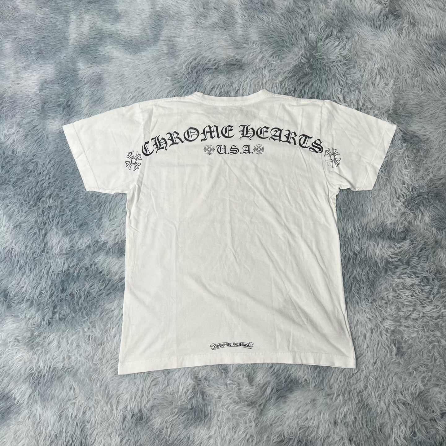 Chrome Hearts Chrome Hearts Sanskrit Short Sleeve Tee Size US M / EU 48-50 / 2 - 1 Thumbnail