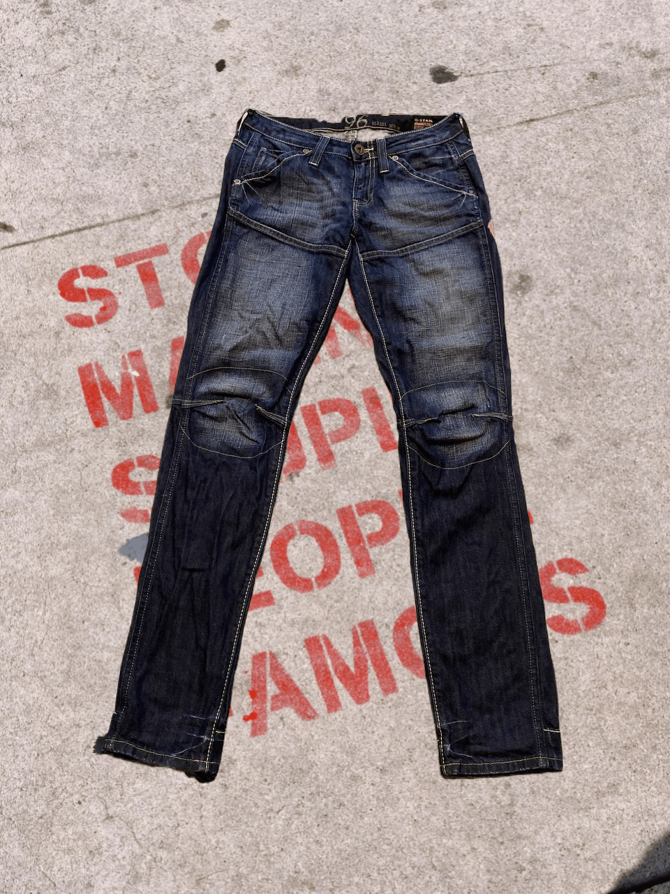 G-Star G Star Raw Denim Jeans Size US 26 / EU 42 - 1 Thumbnail