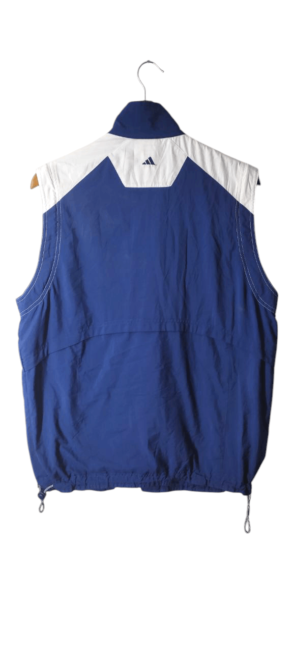 Vintage VINTAGE ADIDAS 90S MADE IN HUNGARY SLEEVELESS JACKET Size US M / EU 48-50 / 2 - 7 Thumbnail