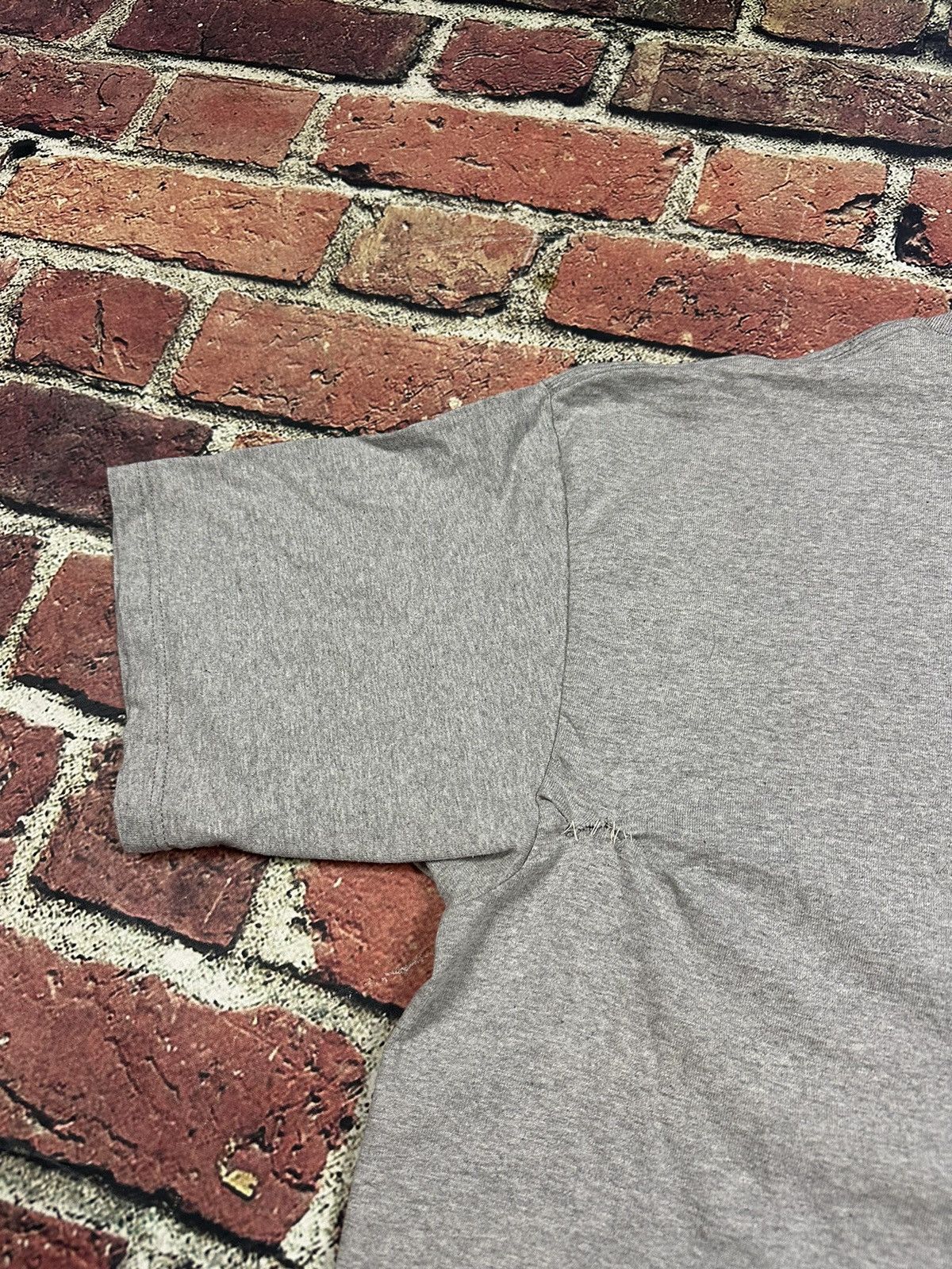Nutmeg Vintage Blank Gray T Shirt Plain 90s Tee Nutmeg USA Size US XL / EU 56 / 4 - 7 Thumbnail