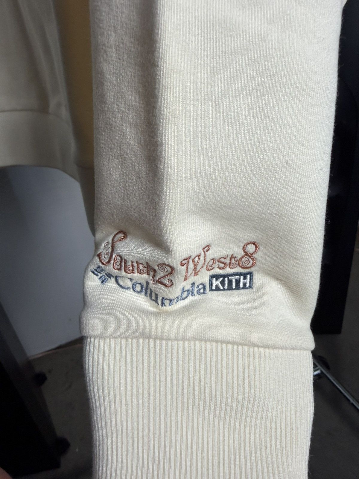Kith Kith Columbia S2W8 Nelson Crewneck Sandrift Size US M / EU 48-50 / 2 - 3 Thumbnail