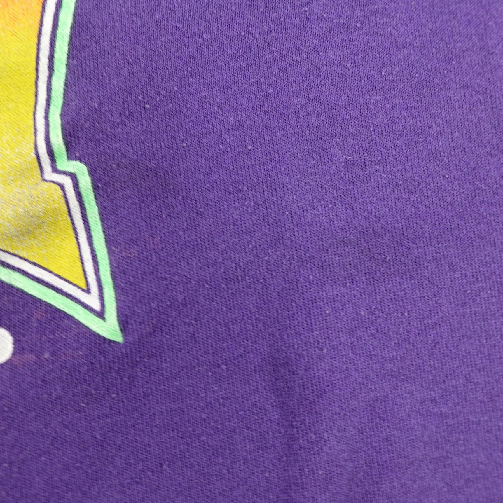 Hanes VINTAGE Hanes Sweatshirt Mens L Purple Crew Pullover 80s Graphic Print Logo Pullover Knit Cotton-Polyester Sweater Size US L / EU 52-54 / 3 - 5 Thumbnail
