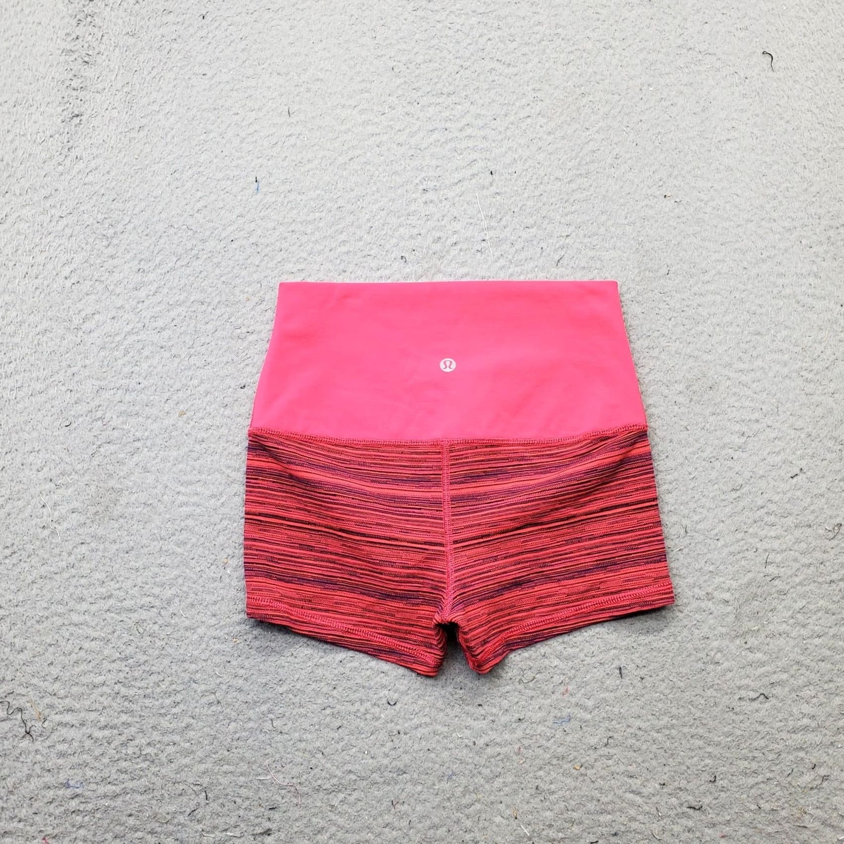 Lululemon Lululemon Womens XS Multicolor Align Running Shorts High Waist Roll Down Athletic Fit Shor ts Size 40" / US 18 - 2 Thumbnail