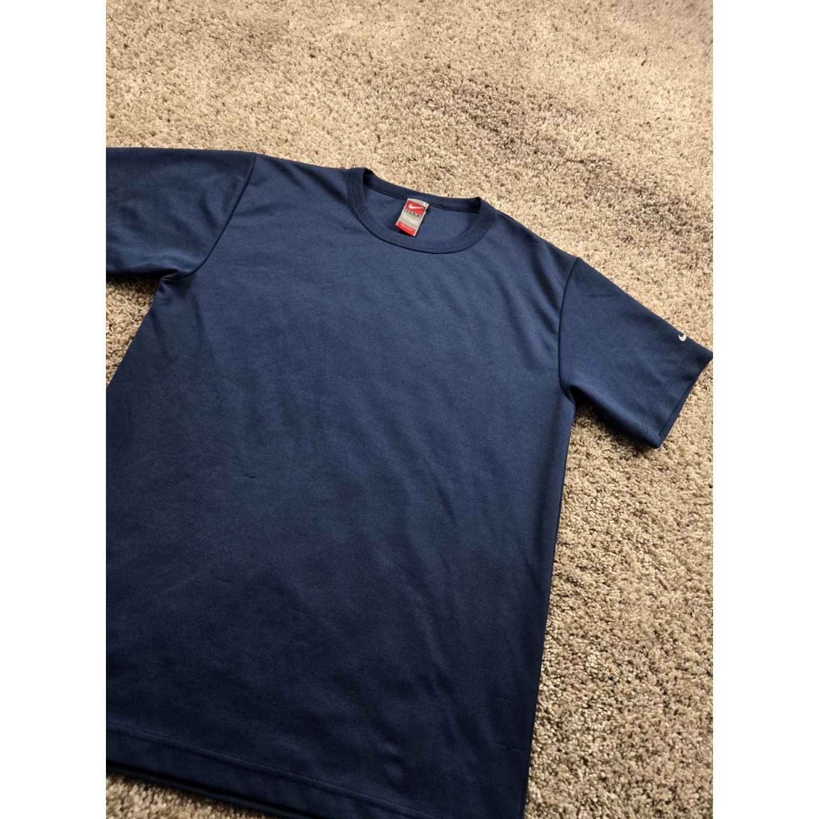 Nike Vintage Nike MLB Training T-Shirt Men’s Large Blue Short Sleeve Crew Neck Athletic Fit Dry Comfortable Logo Sports BaseBall 90s Mens Size US L / EU 52-54 / 3 - 2 Thumbnail