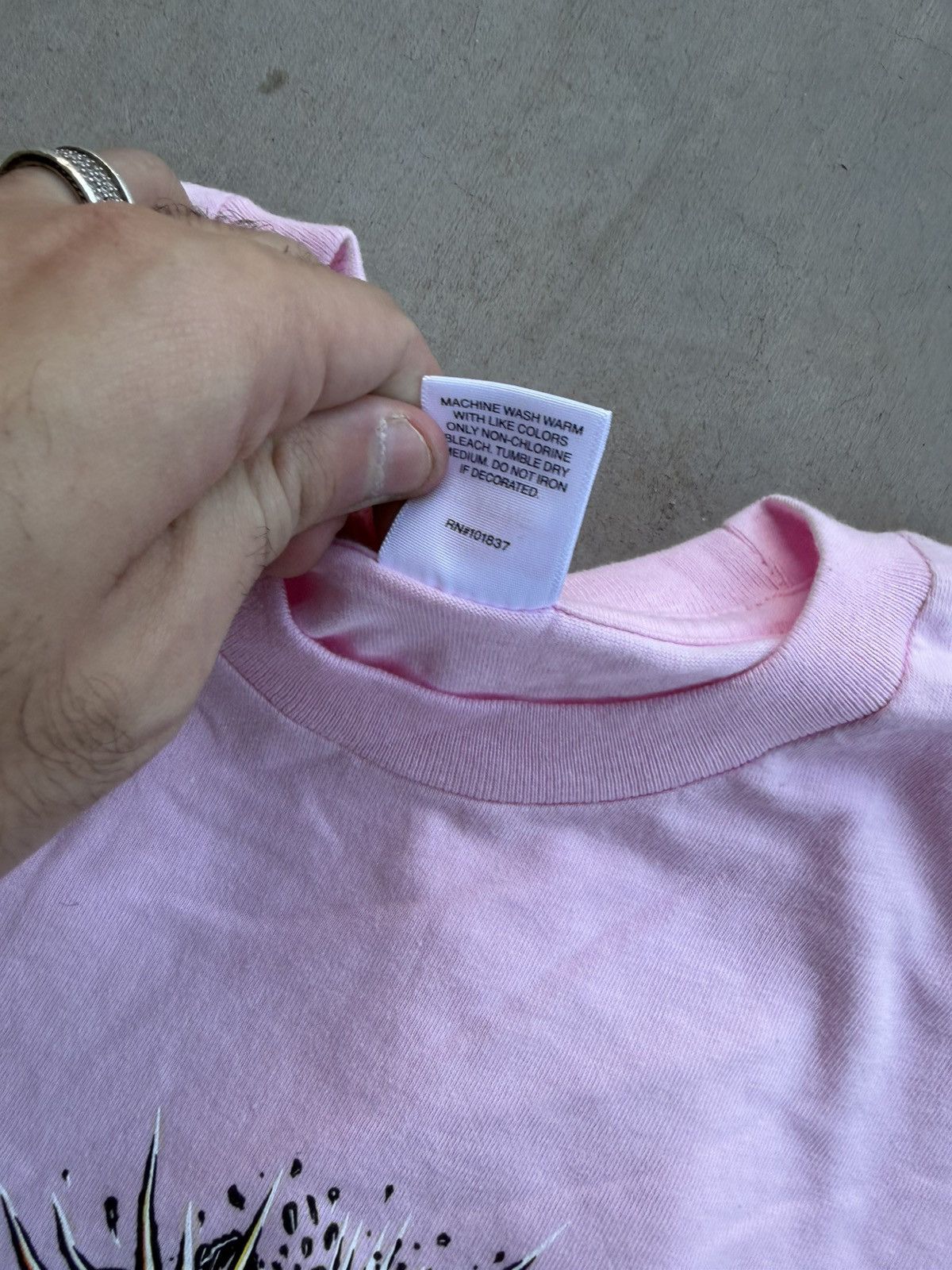 Supreme Supreme Crash Tee FW 21 Pink New Size Large Size US L / EU 52-54 / 3 - 4 Thumbnail