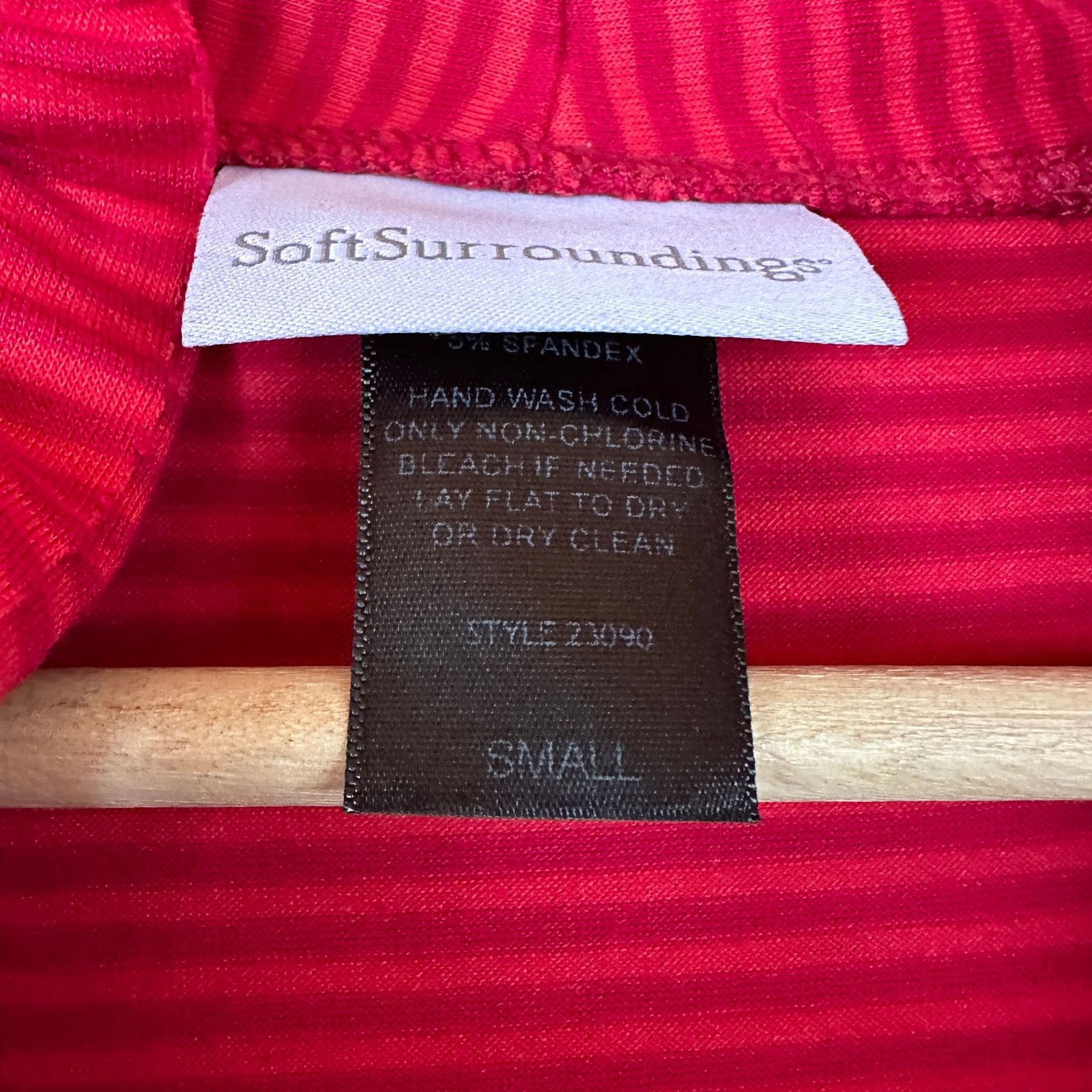 Other Soft Surroundings Ruffle V Neck Striped T Shirt Top S Small Size S / US 4 / IT 40 - 5 Thumbnail