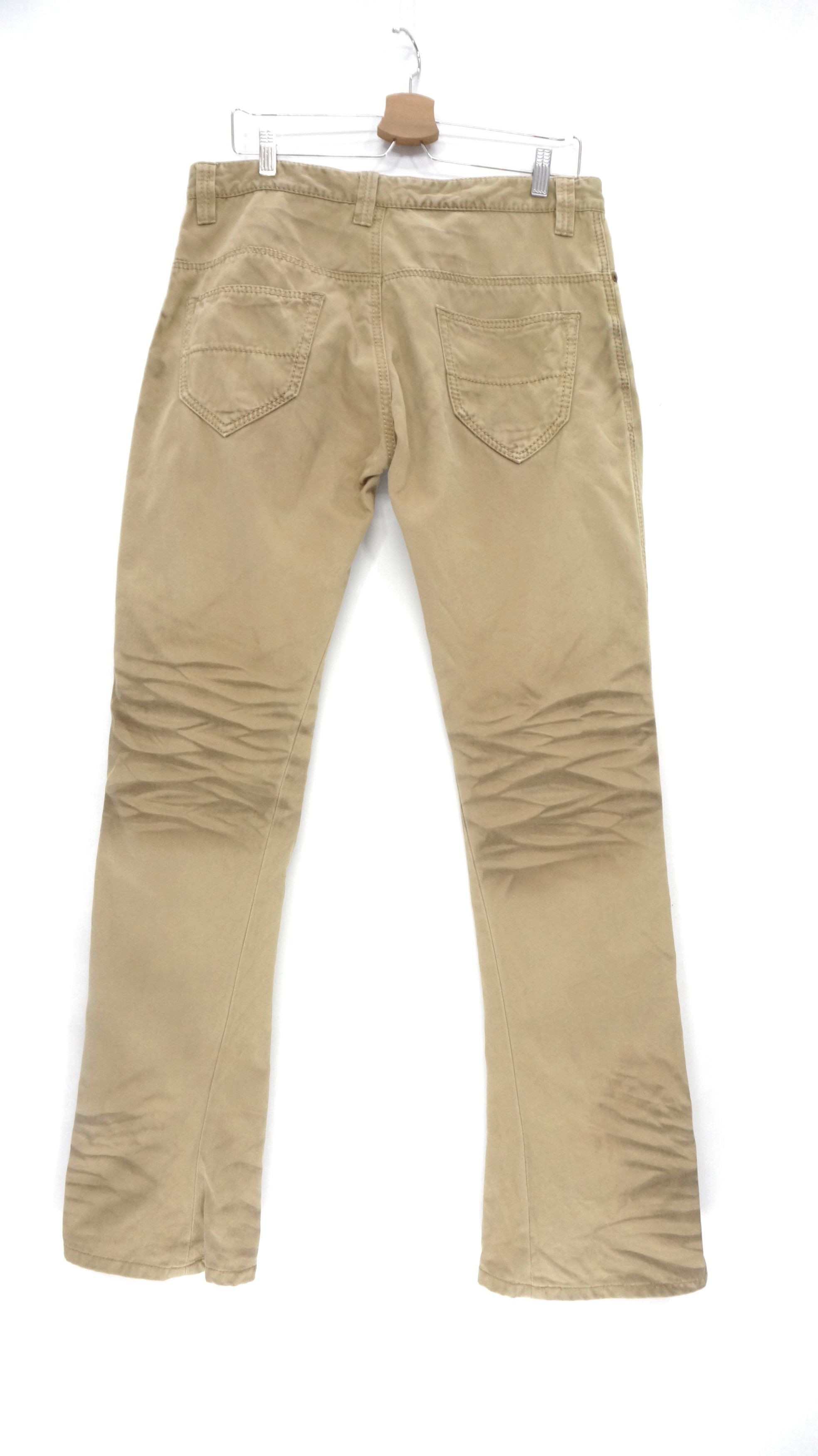 BUFFALO BOBS 💥 Fye Buffalo Bobs Smoked Whisker Buttonfly Pants Size US 34 / EU 50 - 3 Thumbnail
