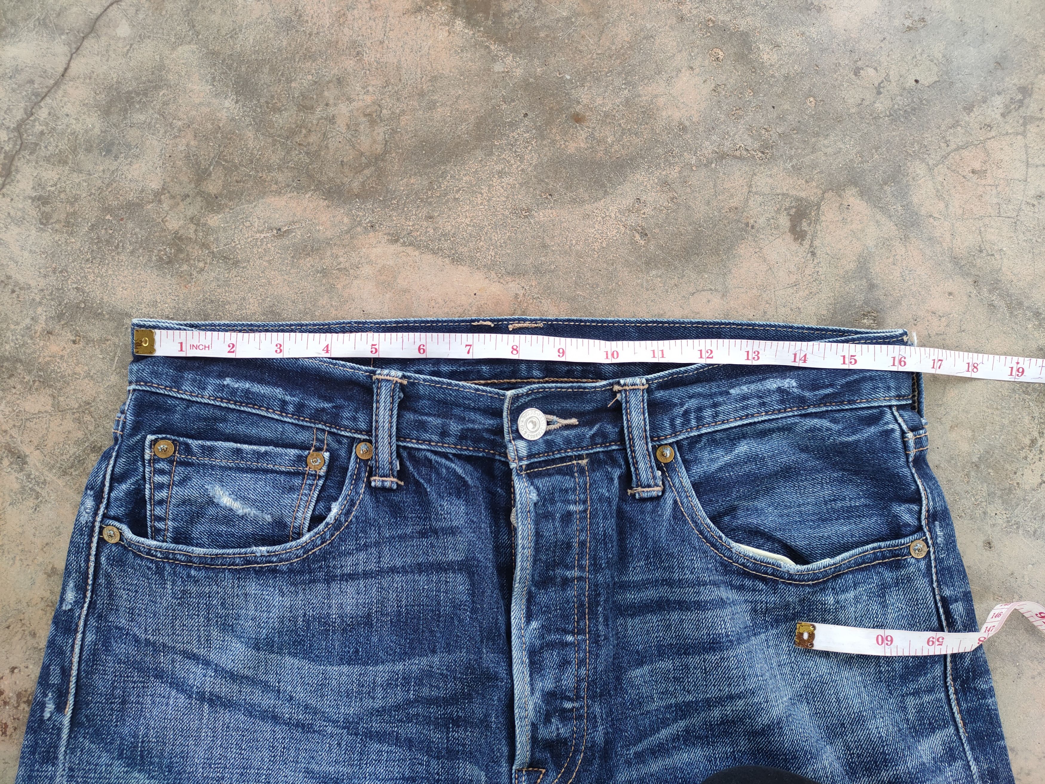 Levi's W32 LEVI'S 501 FADED JEANS DENIM PANTS Size US 32 / EU 48 - 9 Thumbnail