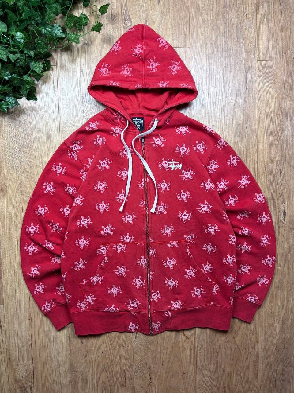 Stussy STUSSY SKATE SKULL ZIP HOODIE Y2K RARE VINTAGE Size US M / EU 48-50 / 2 - 1 Thumbnail