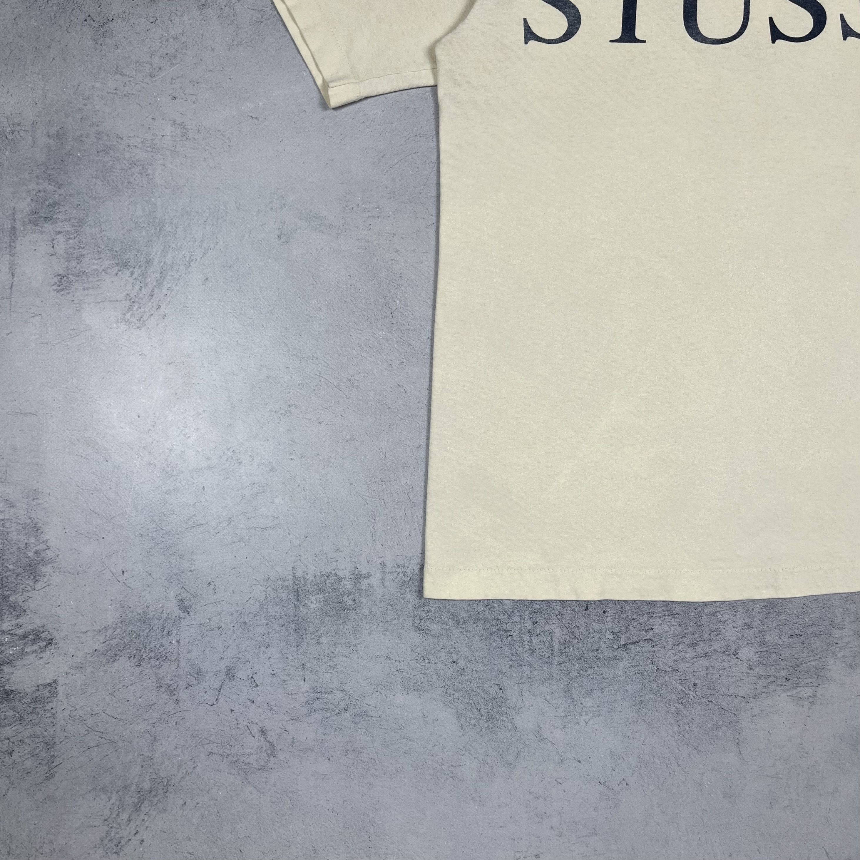 Stussy Vintage Stussy Y2K Big Logo T Shirt 80’s Size US M / EU 48-50 / 2 - 6 Thumbnail