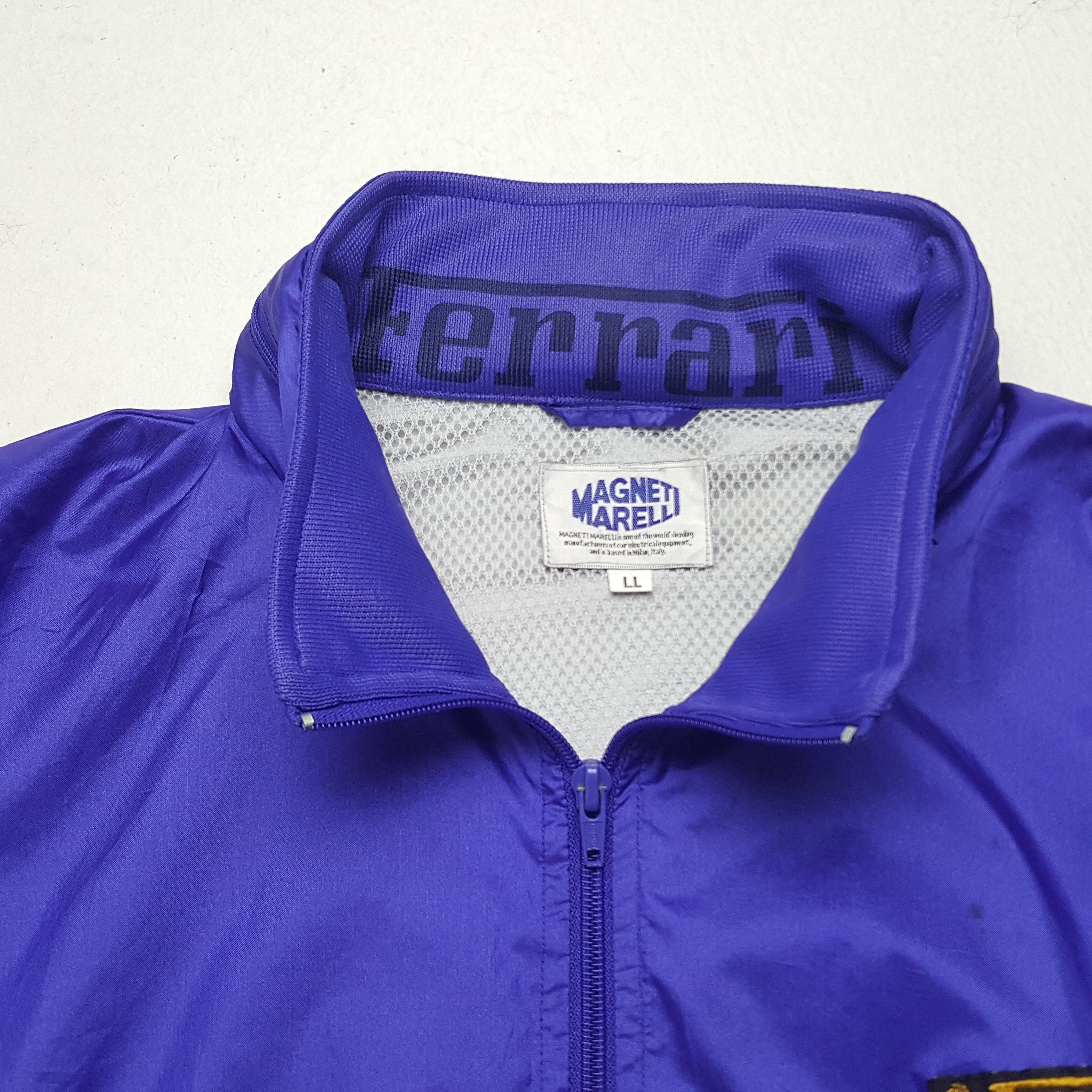 Ferrari × Vintage Vintage Ferrari Magneti Marelli Windbreaker Zipper Jacket Size US L / EU 52-54 / 3 - 4 Thumbnail