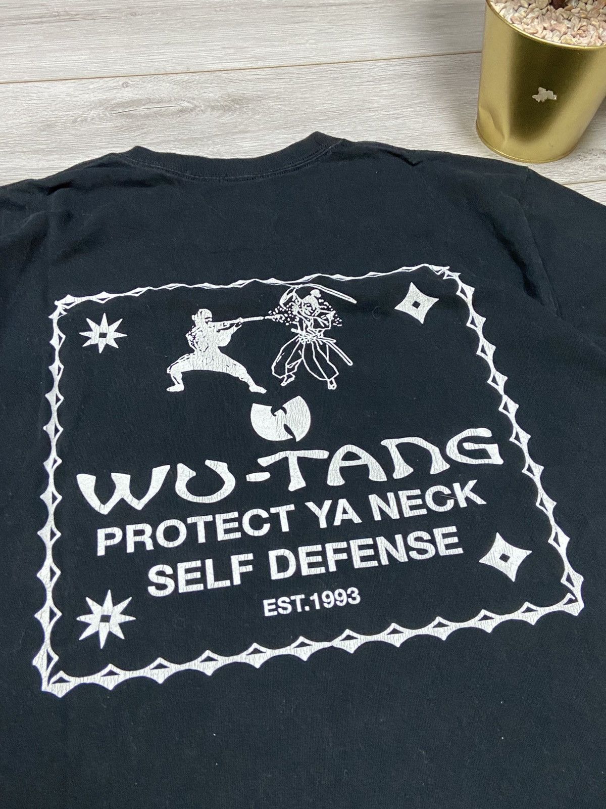 Band Tees Wu Tang protect ya neck ninja defence RARE vintage T-Shirt Size US S / EU 44-46 / 1 - 7 Thumbnail