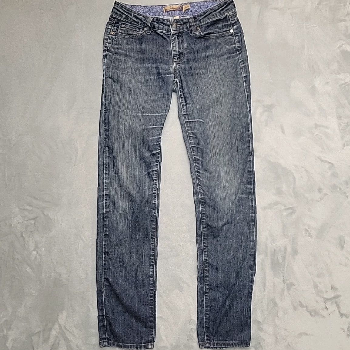 Paige VINTAGE Paige Jeans Women 27 Blue Denim Skyline Skinny Stretch Cotton Blend Casual Pants Size 27" / US 4 / IT 40 - 2 Thumbnail